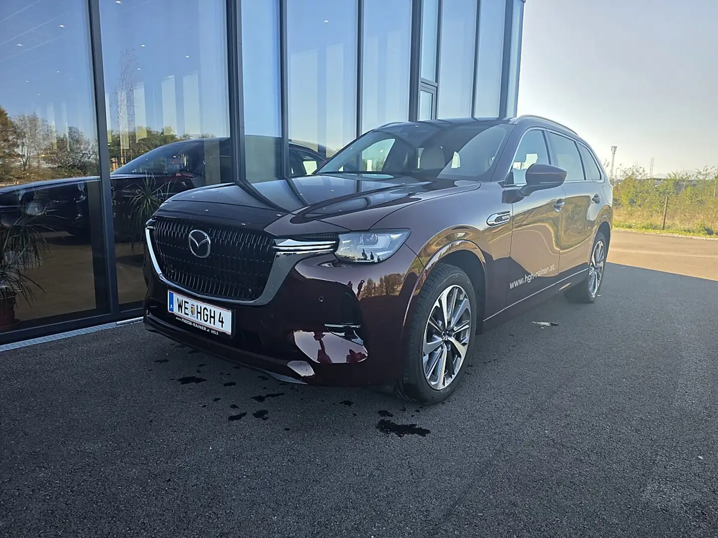 Mazda CX-80 3.3L e-SKYACTIV D AWD Takumi Aut. Winterräder G... Rot - 1