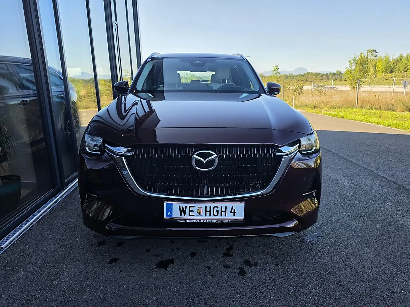 Mazda CX-80 3.3L e-SKYACTIV D AWD Takumi Aut. Winterräder G... Rot - 2