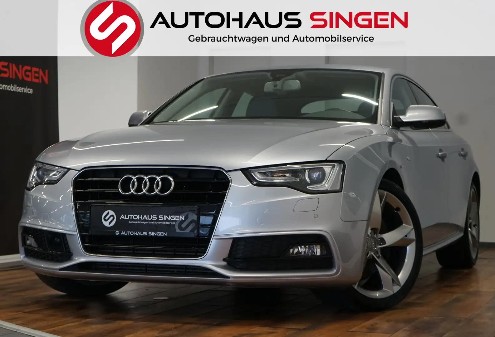 Audi A5 SB 2.0 TFSI S-LINE|XENON|NAVI|ACC|KEYLESS Silber - 1