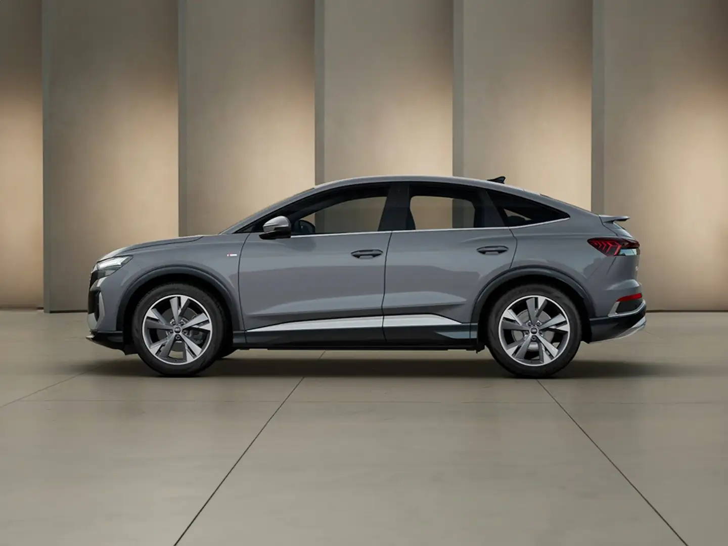 Audi Q4 e-tron Sportback 45 Genuine edition 82KWh Gris - 2