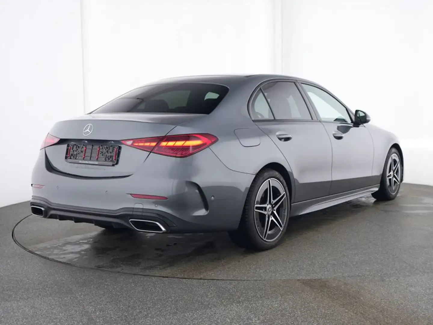 Mercedes-Benz C 180 *AMG-Line Advanced*Night*Navi*360°Kamera** Grau - 2