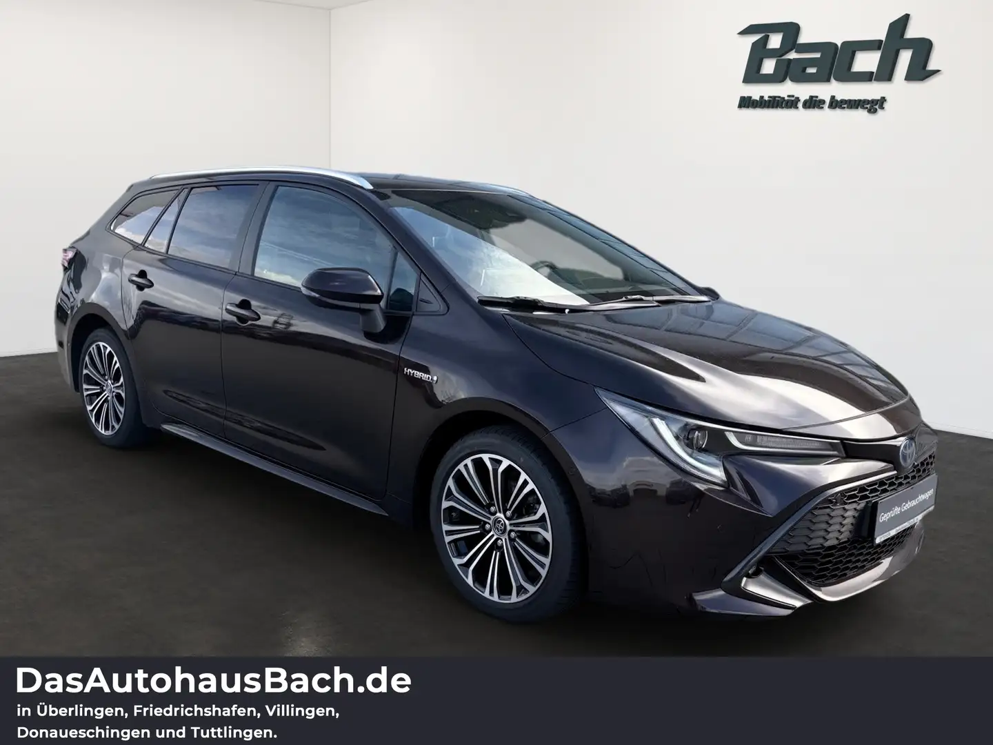 Toyota Corolla TOURING SPORTS. 1.8-L-HYBRID. STUFENLOSE Braun - 2