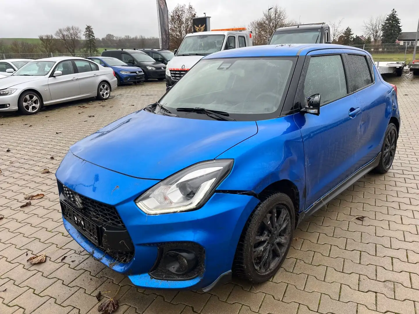 Suzuki Swift Sport Motor+Getr+Kühl+Airbags OK - fährt Bleu - 1