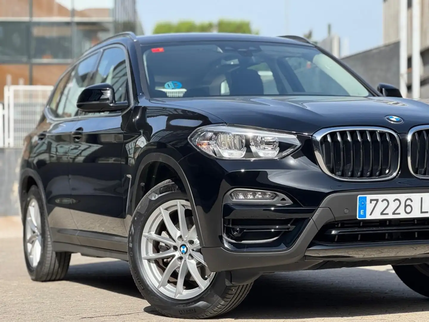 BMW X3 xDrive 20dA Zwart - 2