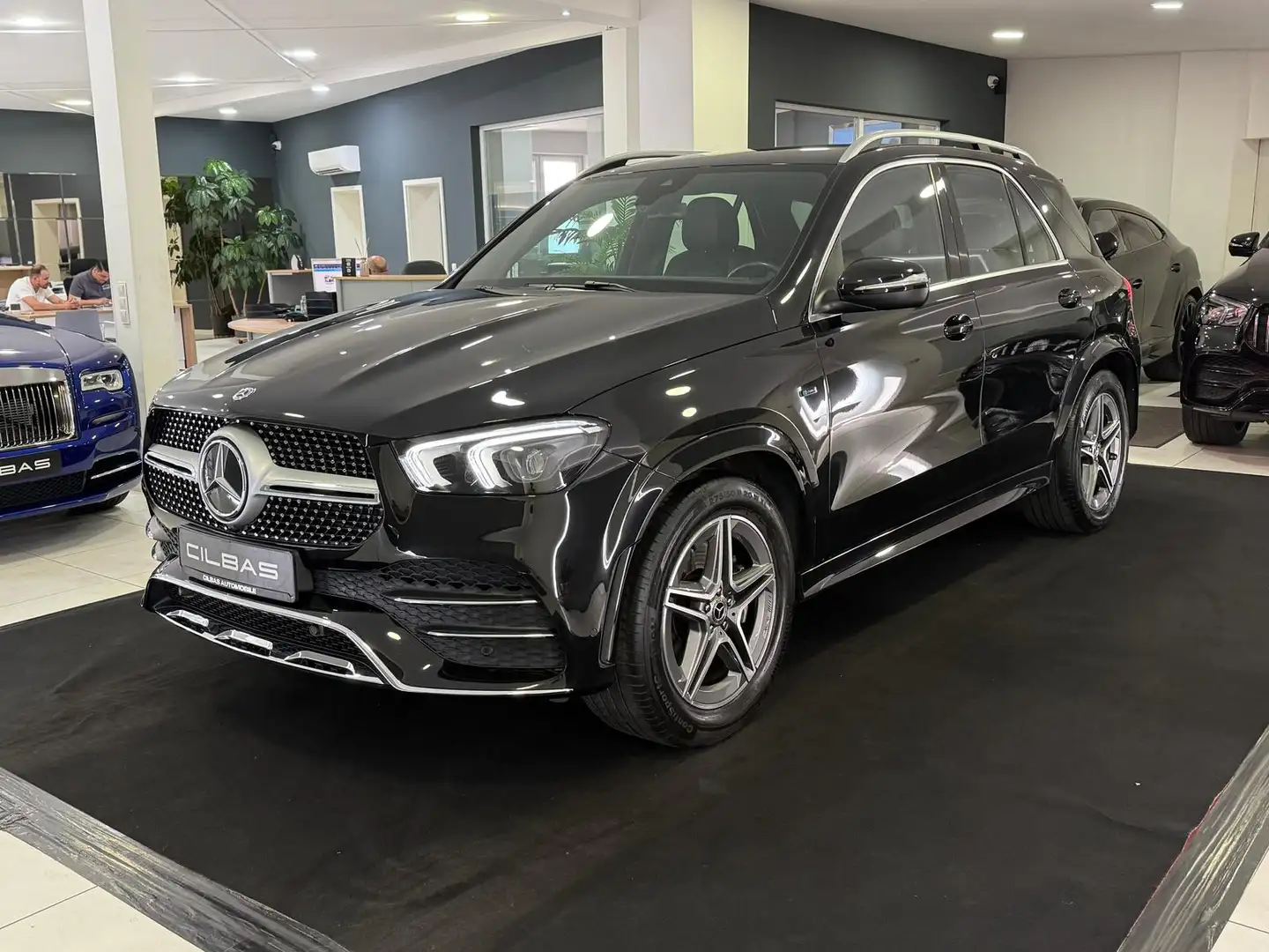 Mercedes-Benz GLE 350 de AMG-Line 4M*KAM*SPUR*TOTW*DAB* Schwarz - 2