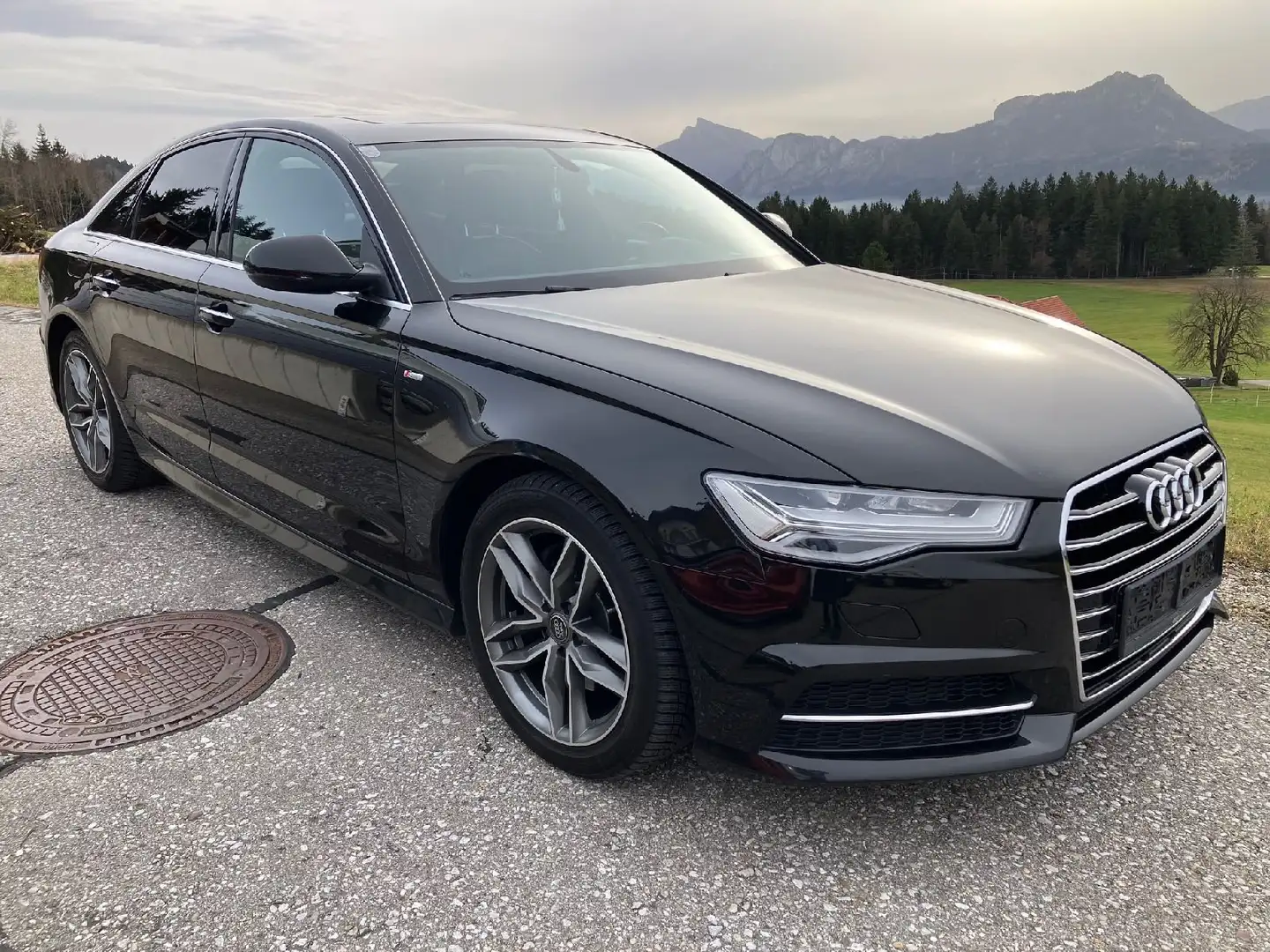 Audi A6 2.0 TDI S-Line, Leder, LED, Navi, Luftfahrwerk etc Schwarz - 2