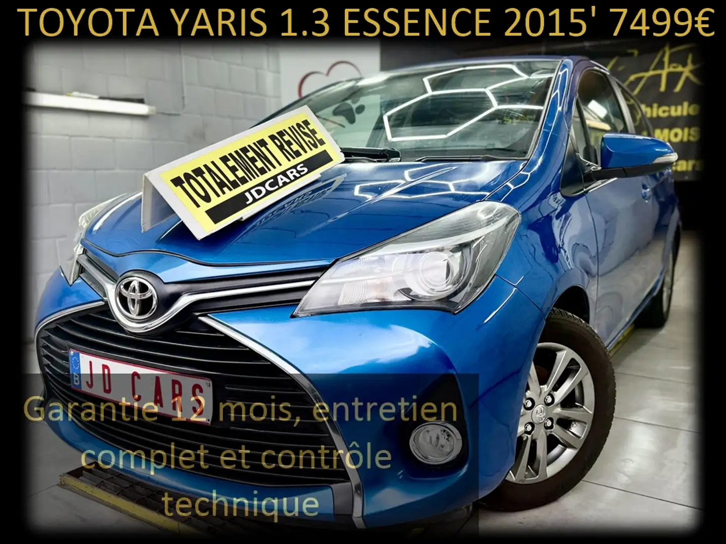 Toyota Yaris Yaris 1.3 ESSENCE ‼️GARANTIE 1 AN CTOK‼️ Blau - 1