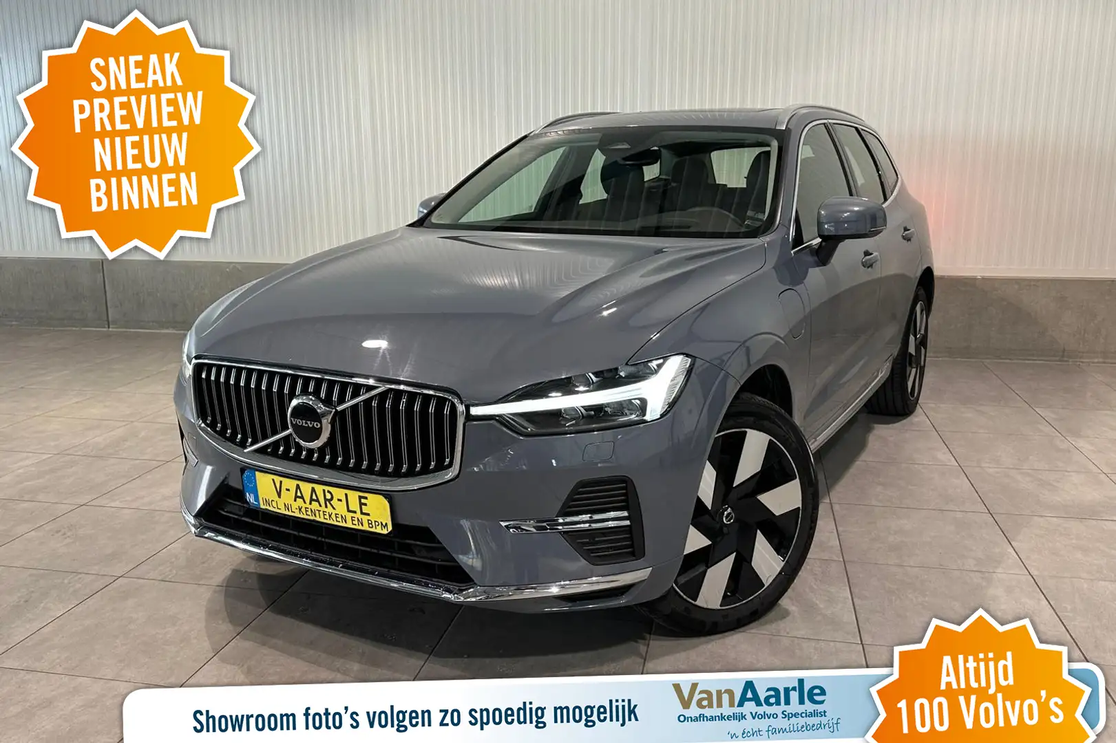 Volvo XC60 T8 Aut. Long Range Ultimate Bright ACC Parkeercame Grau - 1