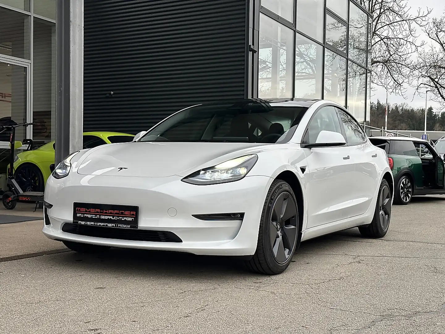 Tesla Model 3 Long Range AWD Weiß - 2