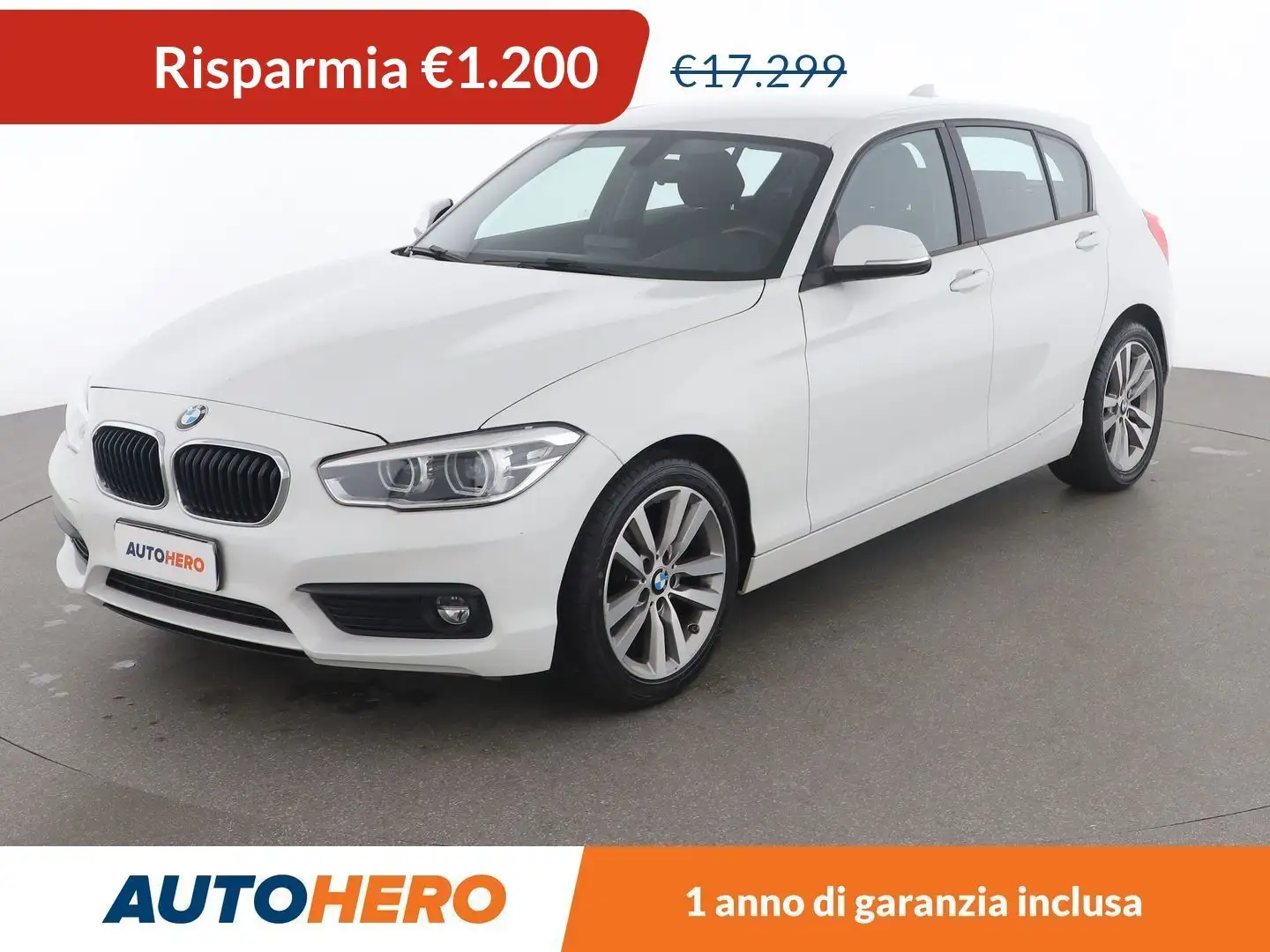 BMW 118 118i Advantage Bianco - 1