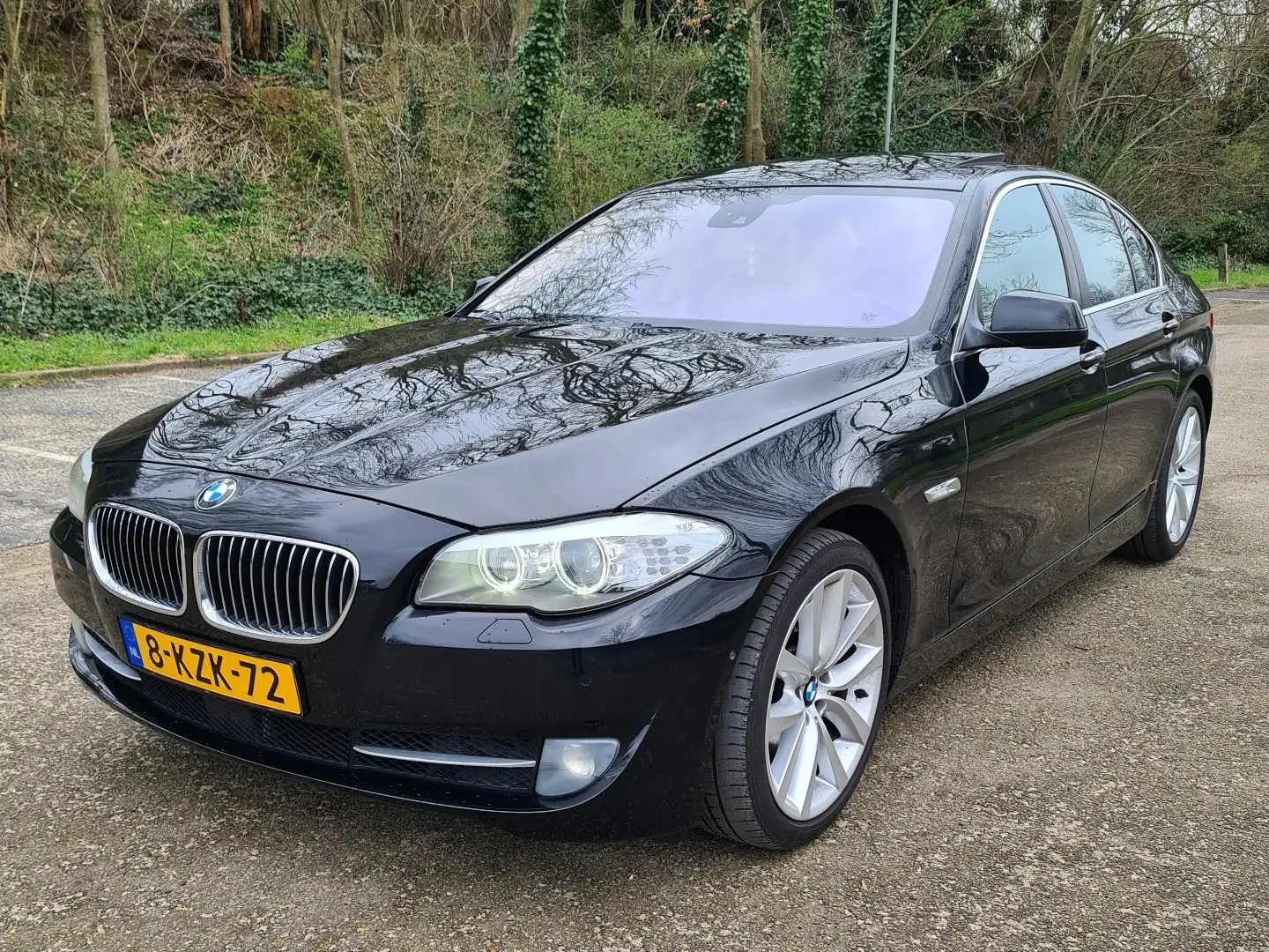 BMW 535 535i High Executive Zwart - 2