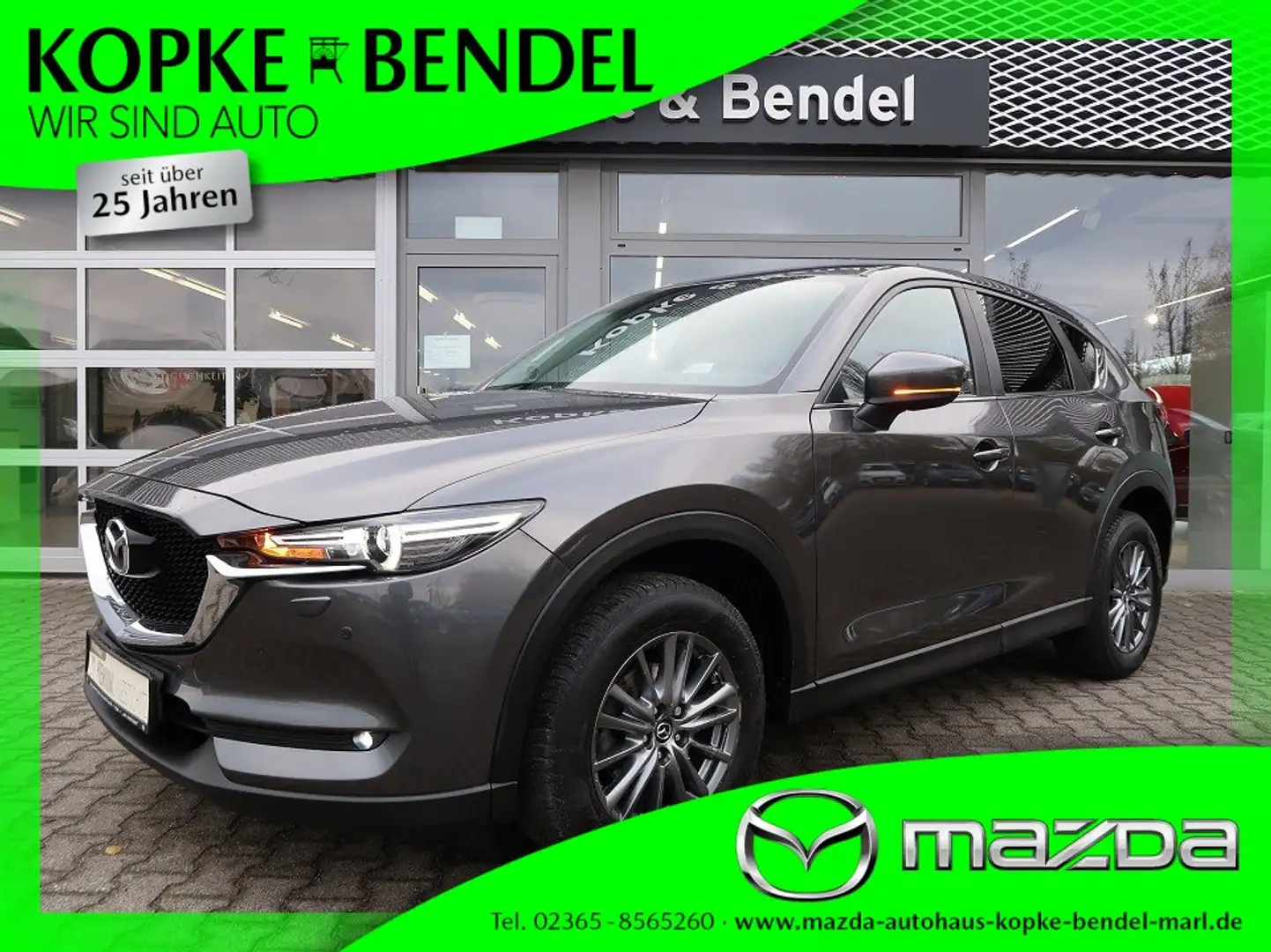 Mazda CX-5 Exclusive-Line*Allwetter*AHK abn.*Kamera*1.Hand* C Grau - 1