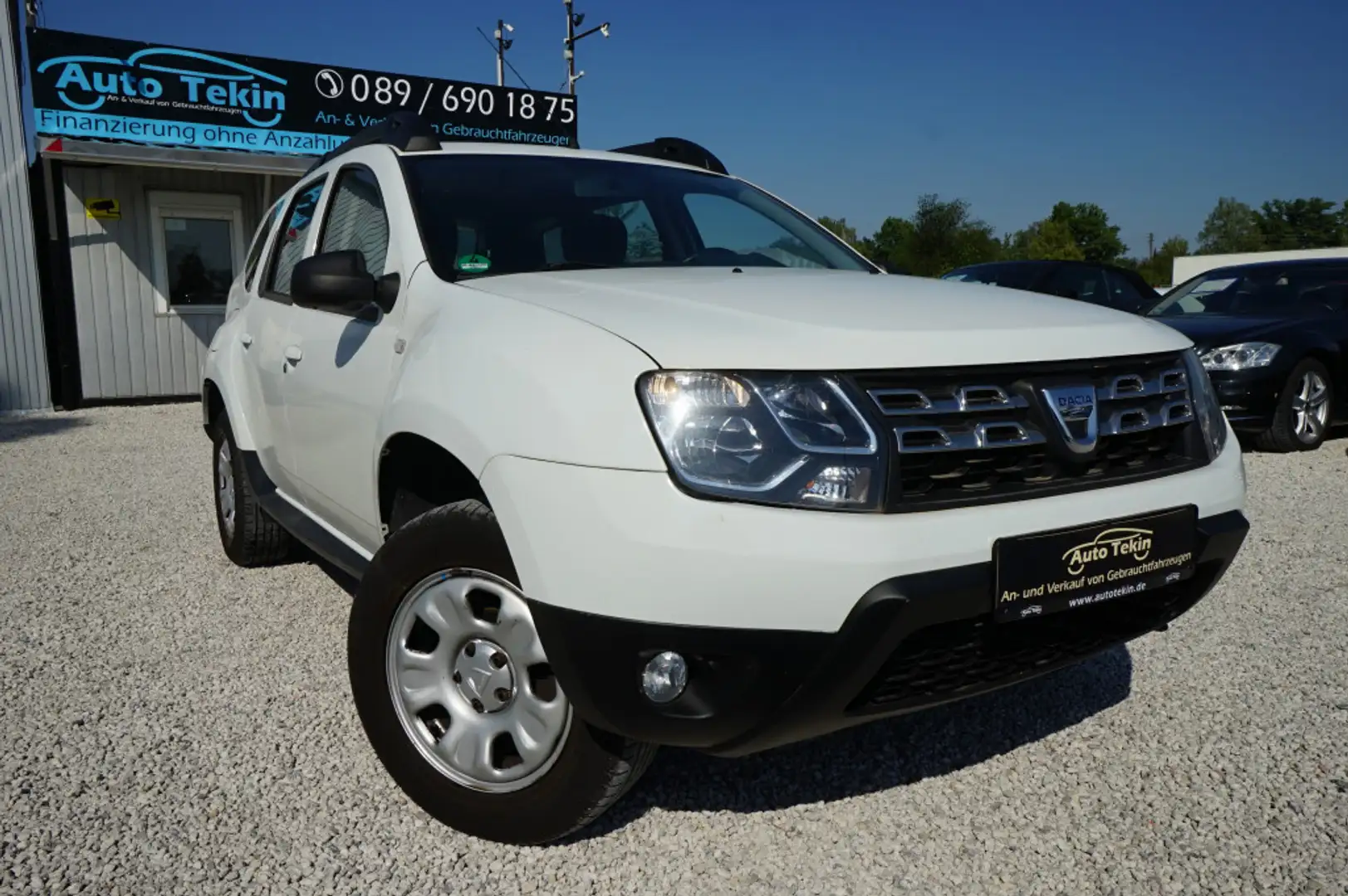 Dacia Duster 1.6 SCe Laureate 4x2 |AHK| |Klimaanlage| Weiß - 1