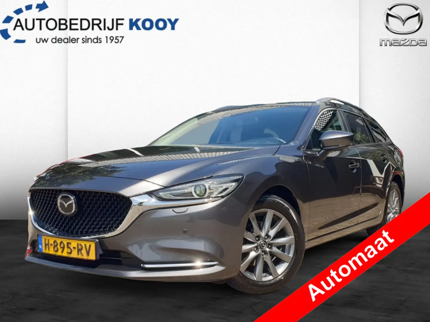Mazda 6 Sportbreak 2.0 SkyActiv-G Comfort / Automaat / Cam Gris - 1