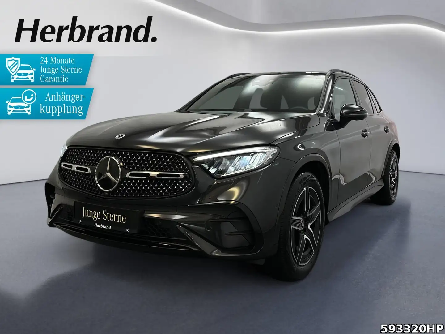 Mercedes-Benz GLC 300 d 4M AMG DISTRONIC Nightp. AHK Memory < Grau - 1