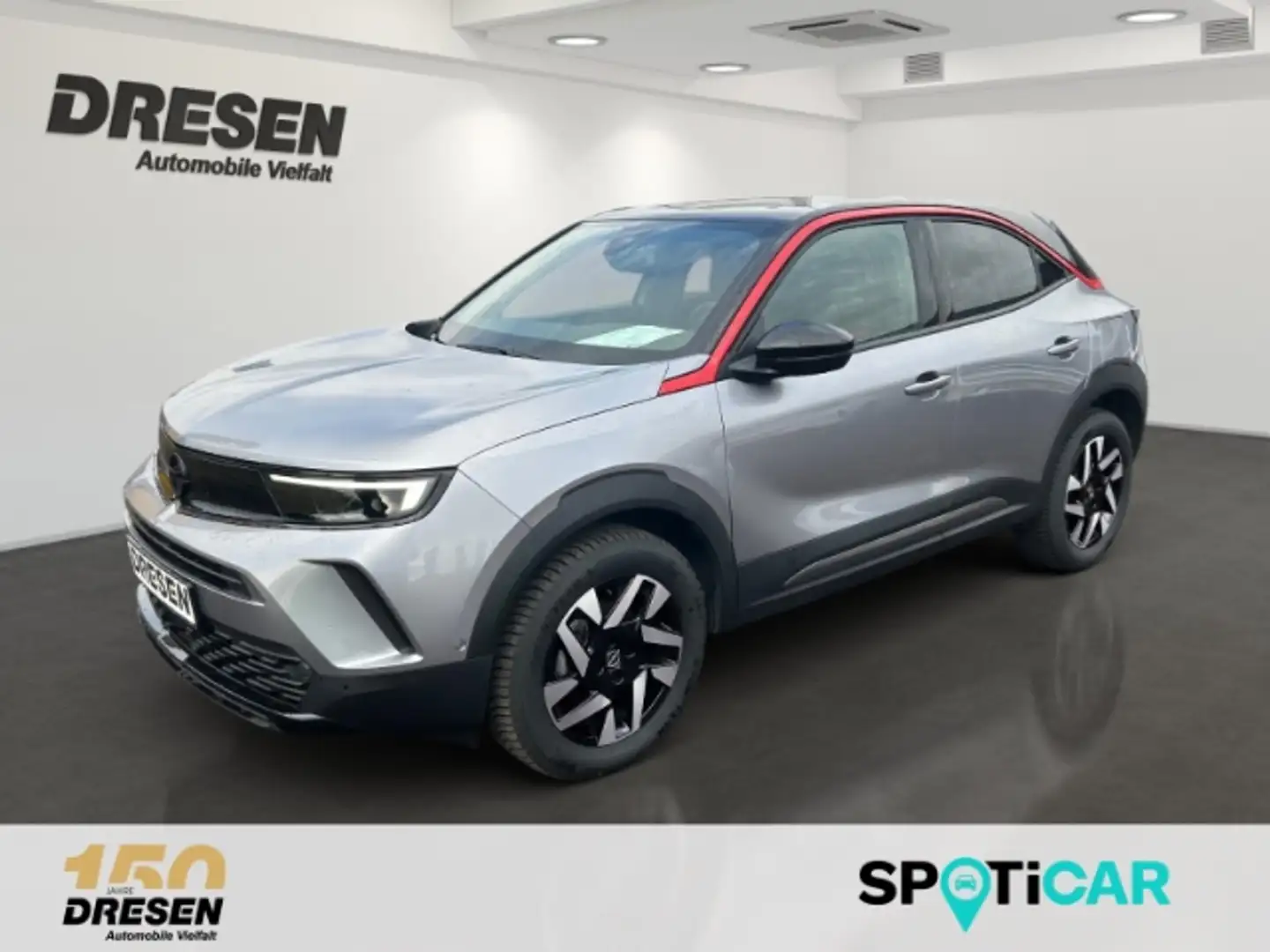 Opel Mokka 1.2 GS Line Automatik Sitzheizung/ACC/Navi/Allwett Grau - 2