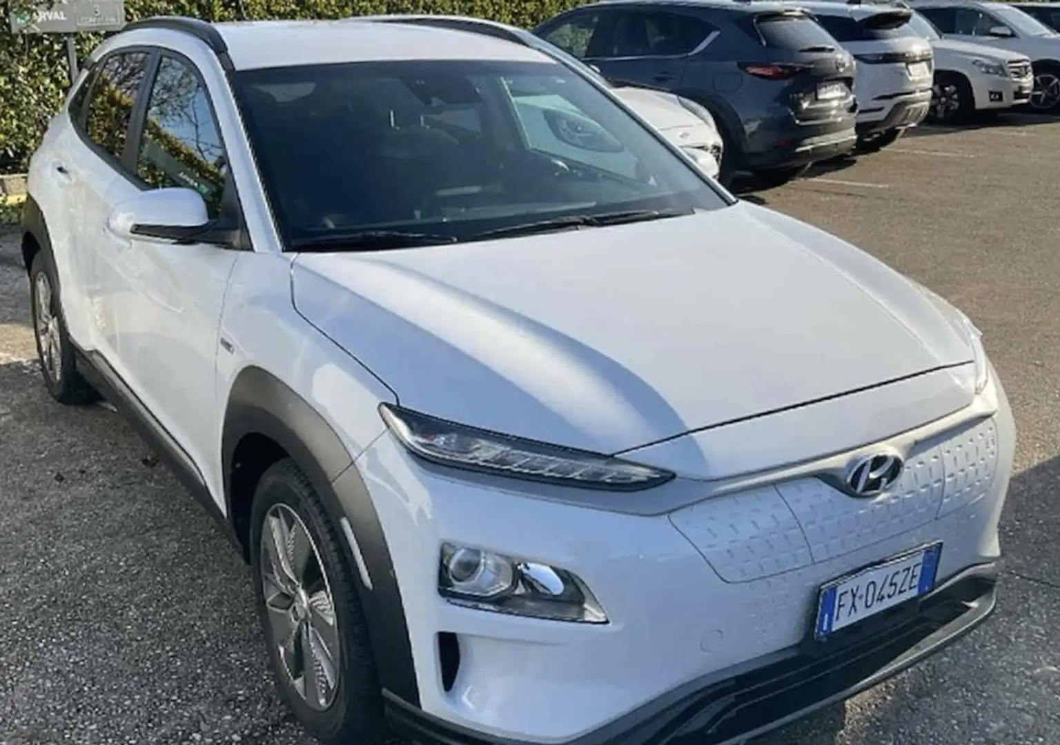 Hyundai KONA 64 kWh EV Xprime  Vettura Grandinata Blanc - 2