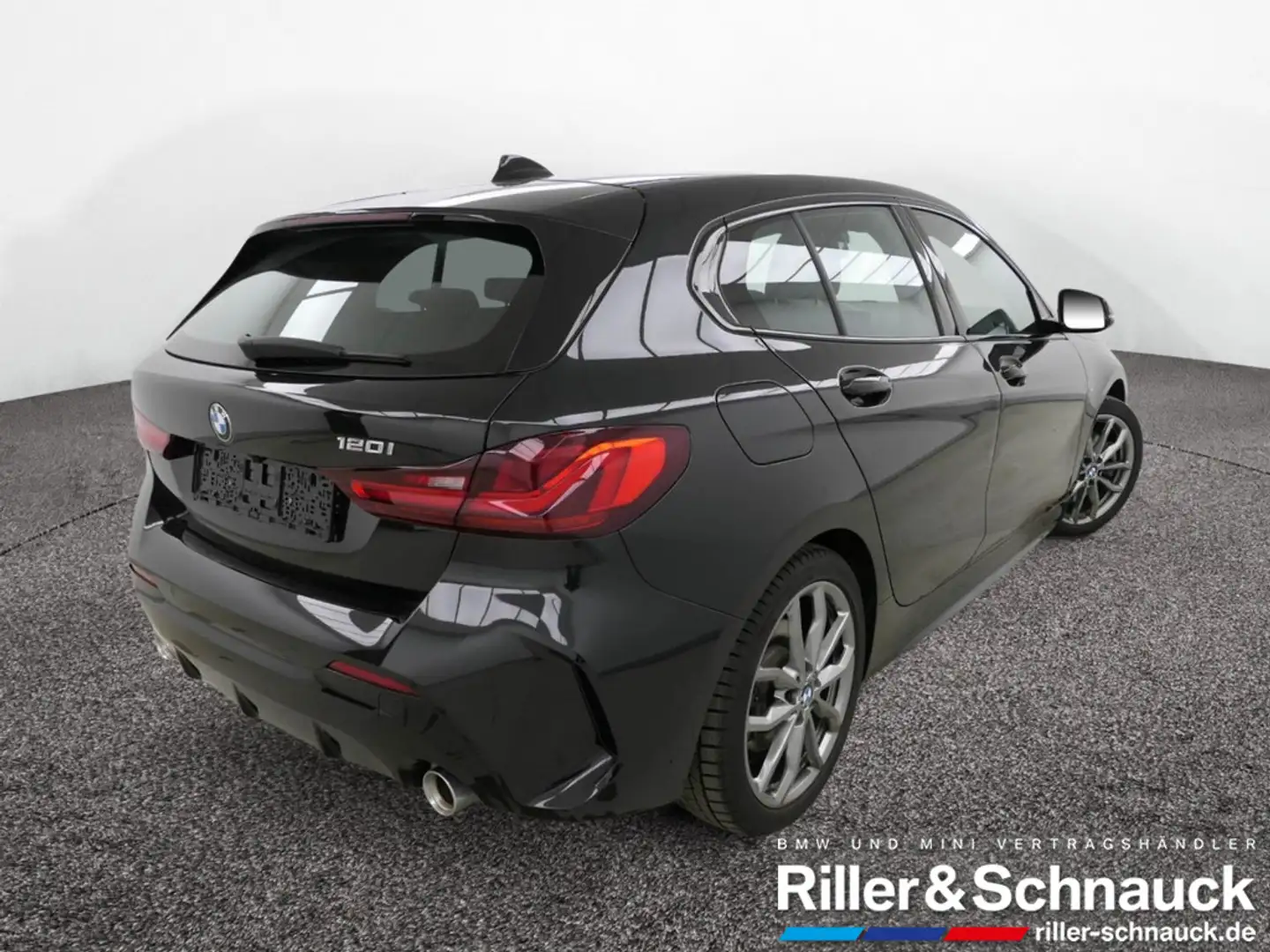 BMW 120 i M Sport LED+NAVI+KAM+SHZG Schwarz - 2