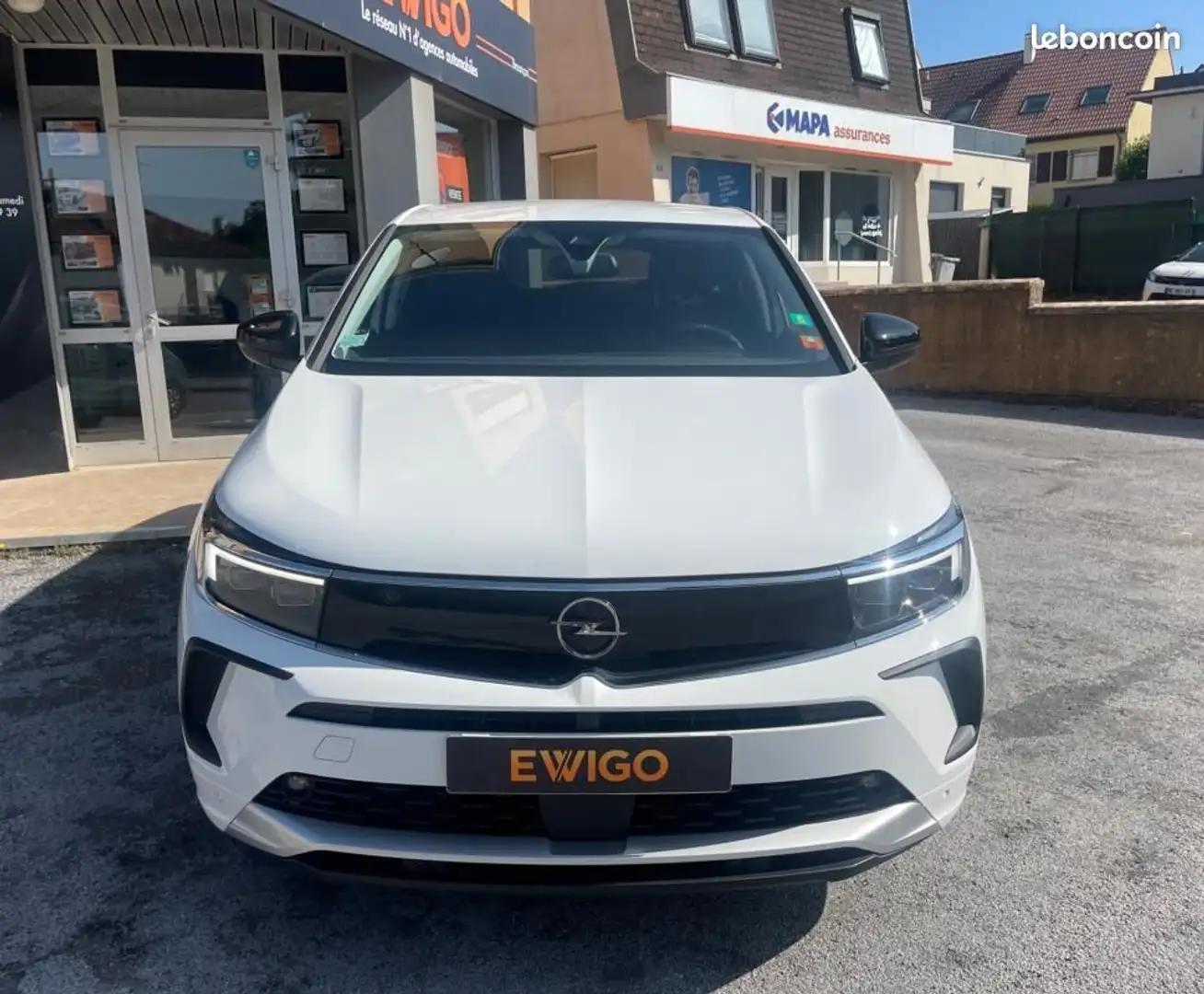 Opel Grandland X 1.5 D 130 CH ELEGANCE EAT8 Blanc - 2