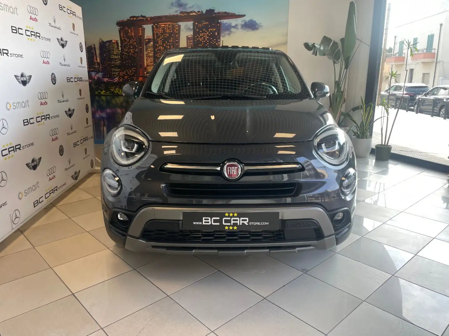 Fiat 500X 1.6 Mjt 120cv DCT *PELLE*TETTO*LED Gris - 2