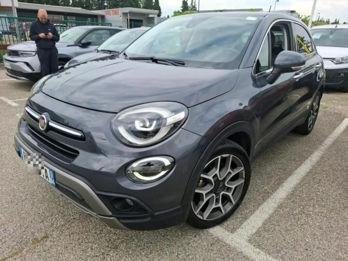 Fiat 500X 1.6 Mjt 120cv DCT *PELLE*TETTO*LED Gris - 1