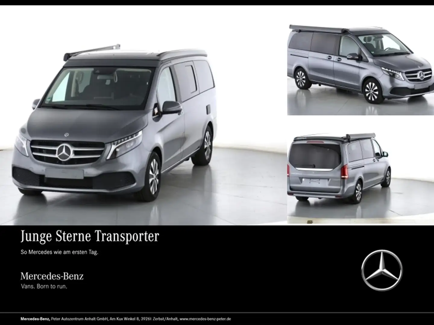 Mercedes-Benz Marco Polo 300 d EDITION +AHK+SpurW+Sport+AUT+LM Grigio - 1