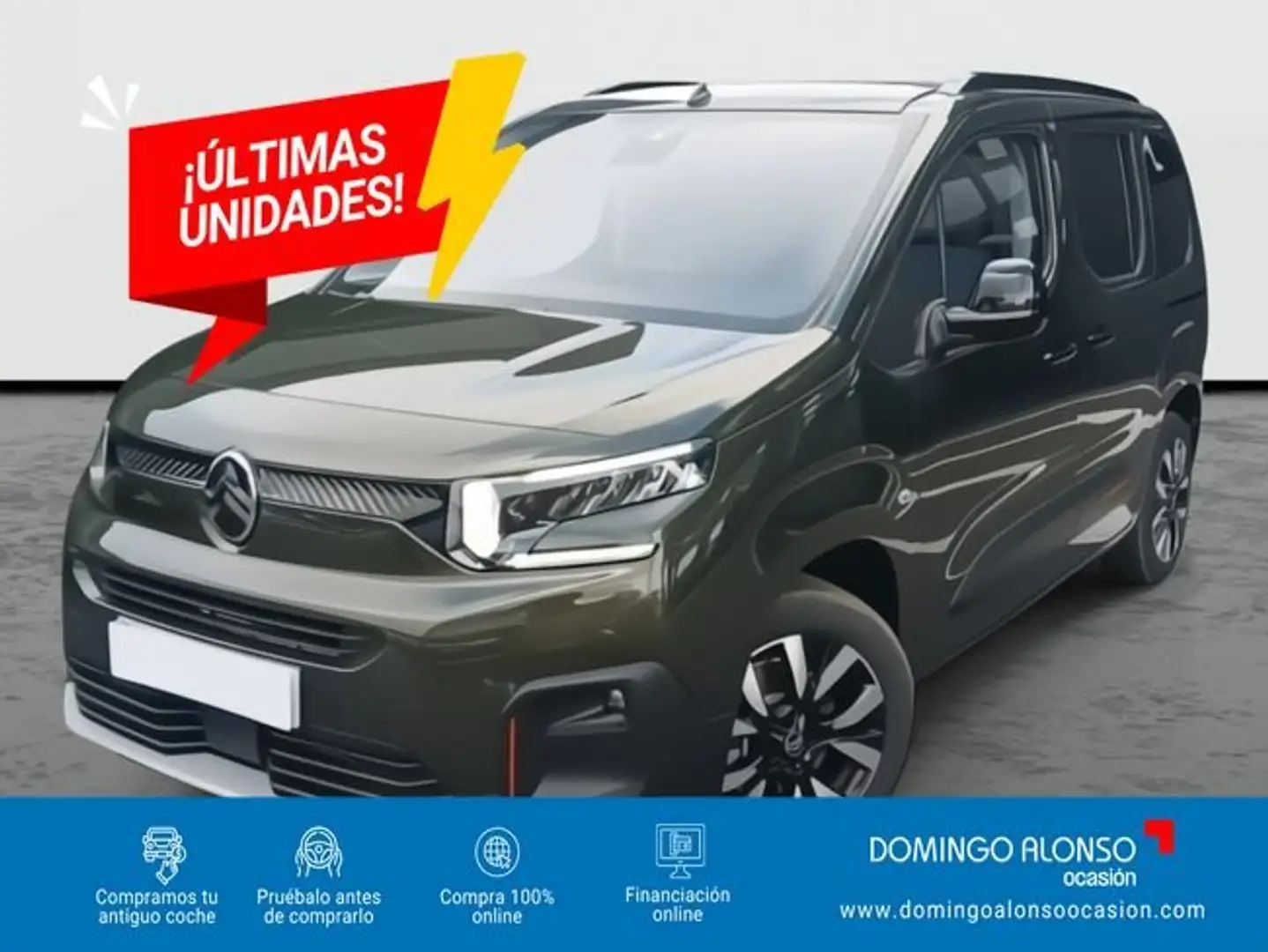 Citroen Berlingo Talla M BlueHDi 130 S&S EAT8 MAX Verde - 1