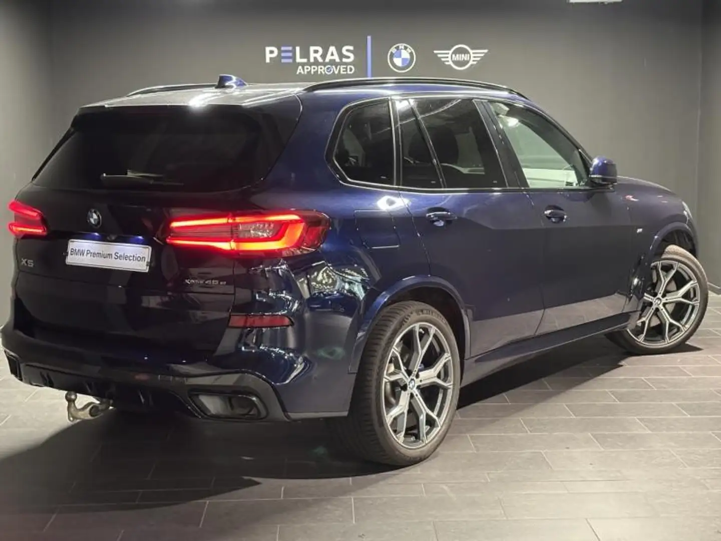 BMW X5 xDrive45e 394ch M Sport 17cv Bleu - 2