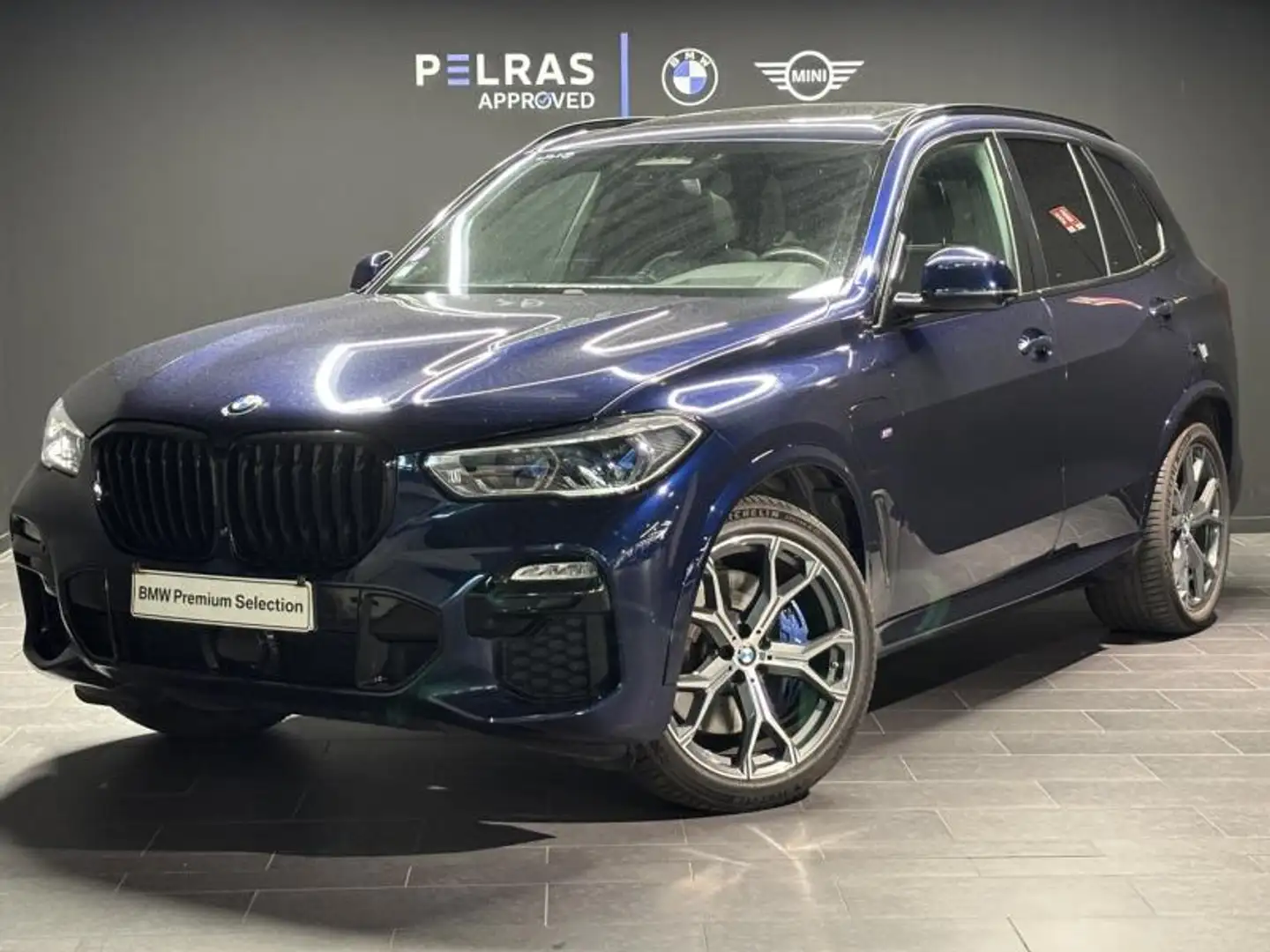 BMW X5 xDrive45e 394ch M Sport 17cv Bleu - 1