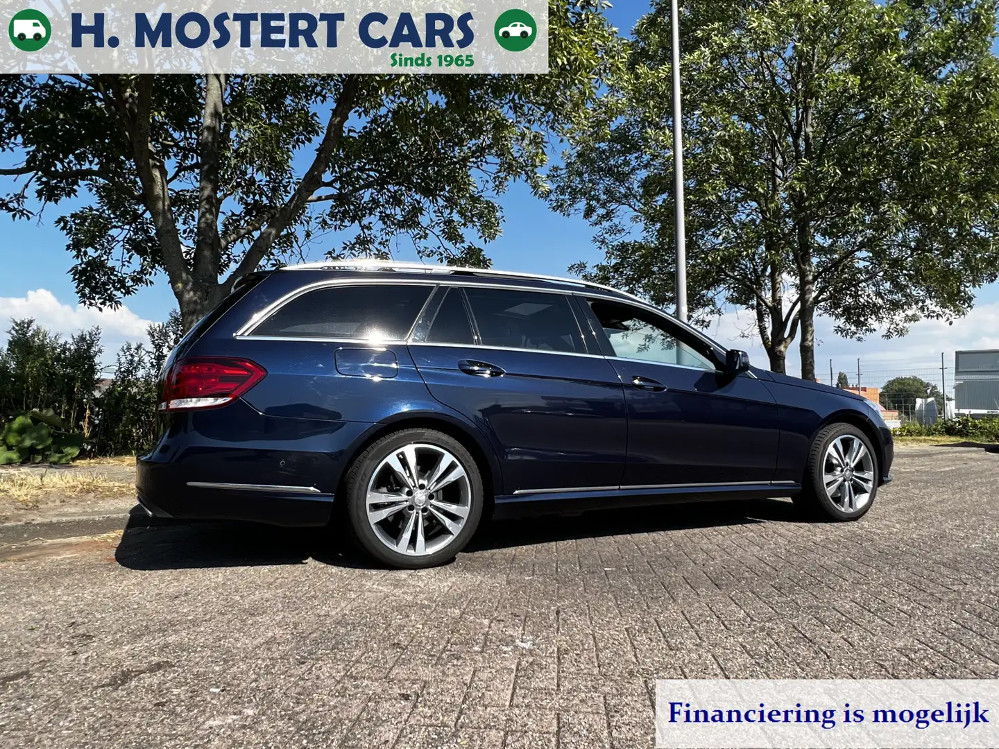 Mercedes-Benz E 300 Lange uitvoering BlueTEC HYBRID Avantgarde NL auto Blauw - 2