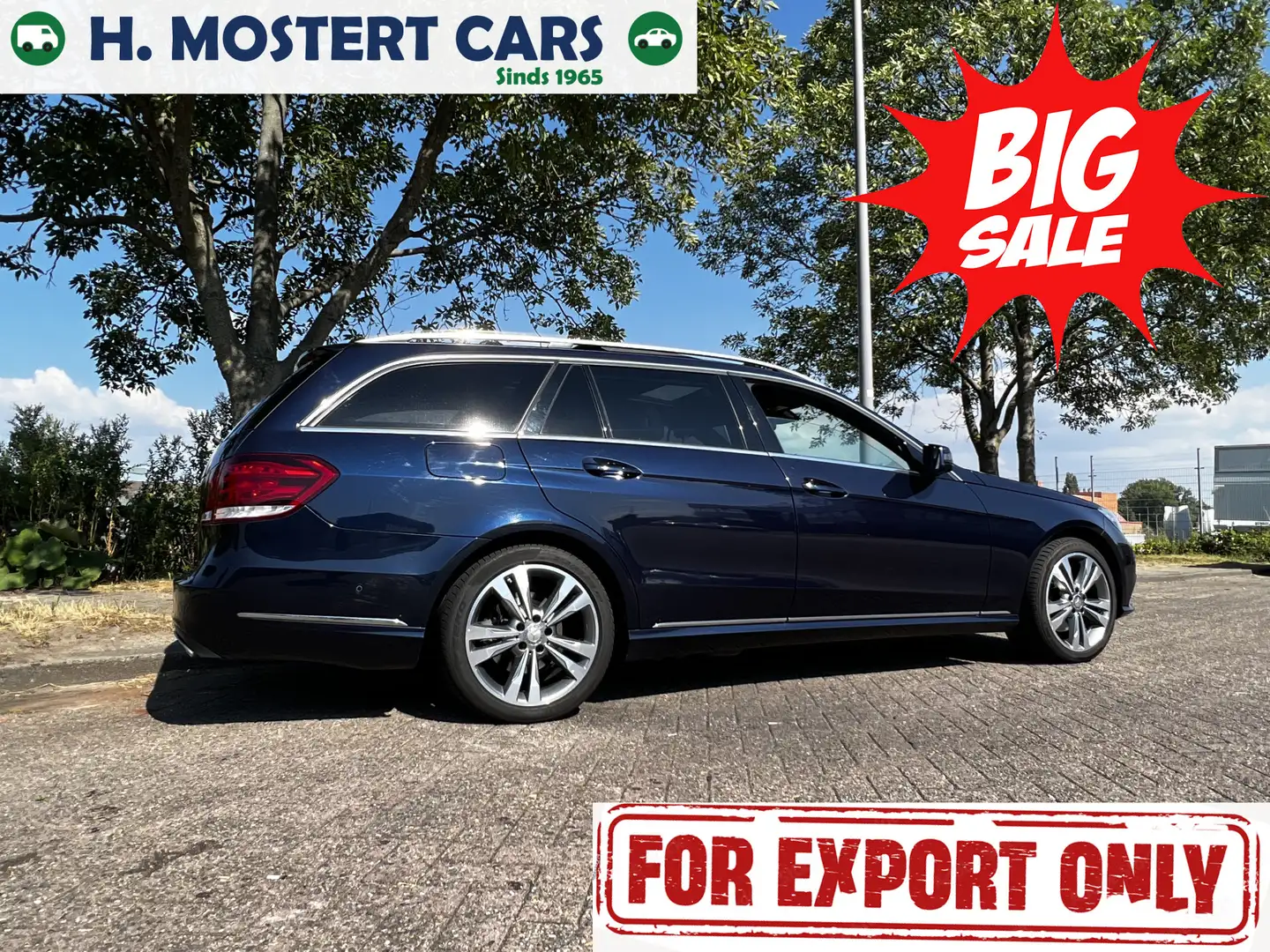 Mercedes-Benz E 300 * EXTRA LANG * BlueTEC HYBRID Avantgarde NU IN PRI Blauw - 2