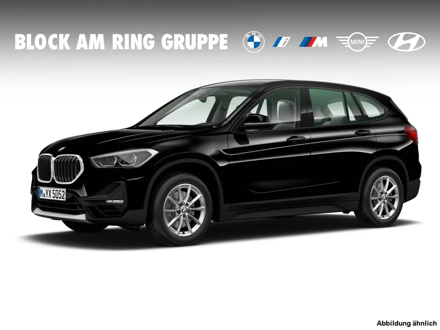 BMW X1 sDrive20i Zwart - 1