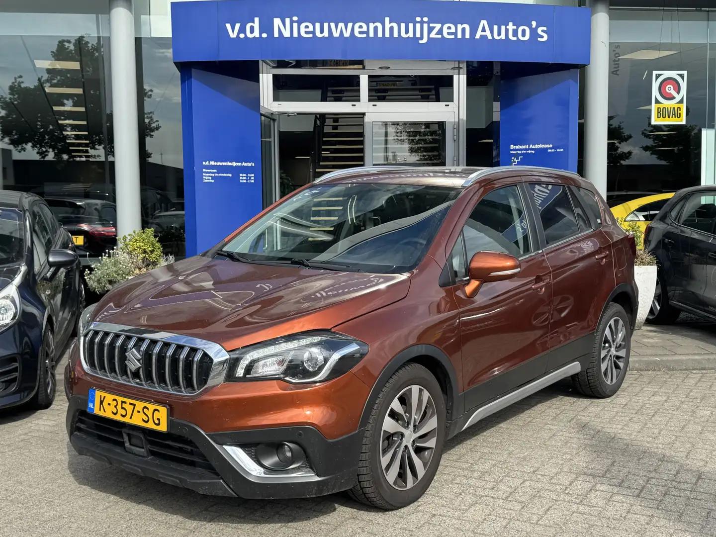 Suzuki S-Cross 1.4 Boosterjet High Executive ZEER LUXE UITVOERING Brun - 1