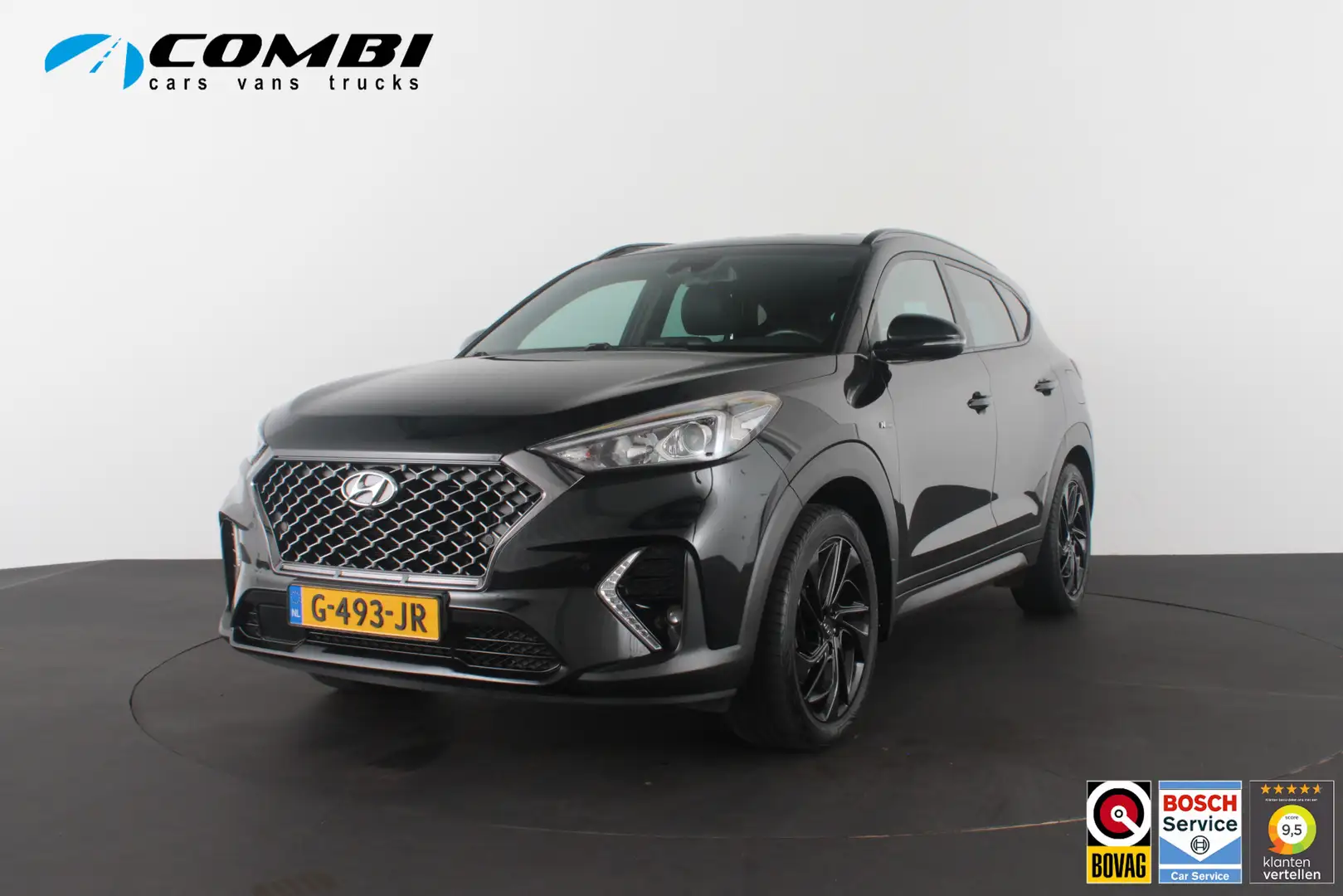 Hyundai TUCSON 1.6 T-GDI N-Line 177pk/Trekhaak/360°/Phantom Black Schwarz - 1