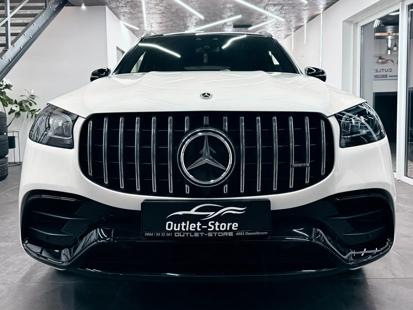 Mercedes-Benz GLS 63 AMG 4Matic+*1.Besitz*Carbon*Keramik*NP €348.000,-* Wit - 2