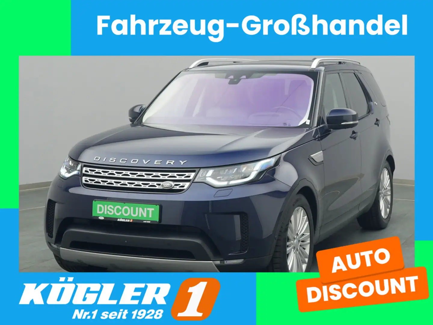 Land Rover Discovery HSE SDV6 305PS Aut. 4x4 Синій - 1