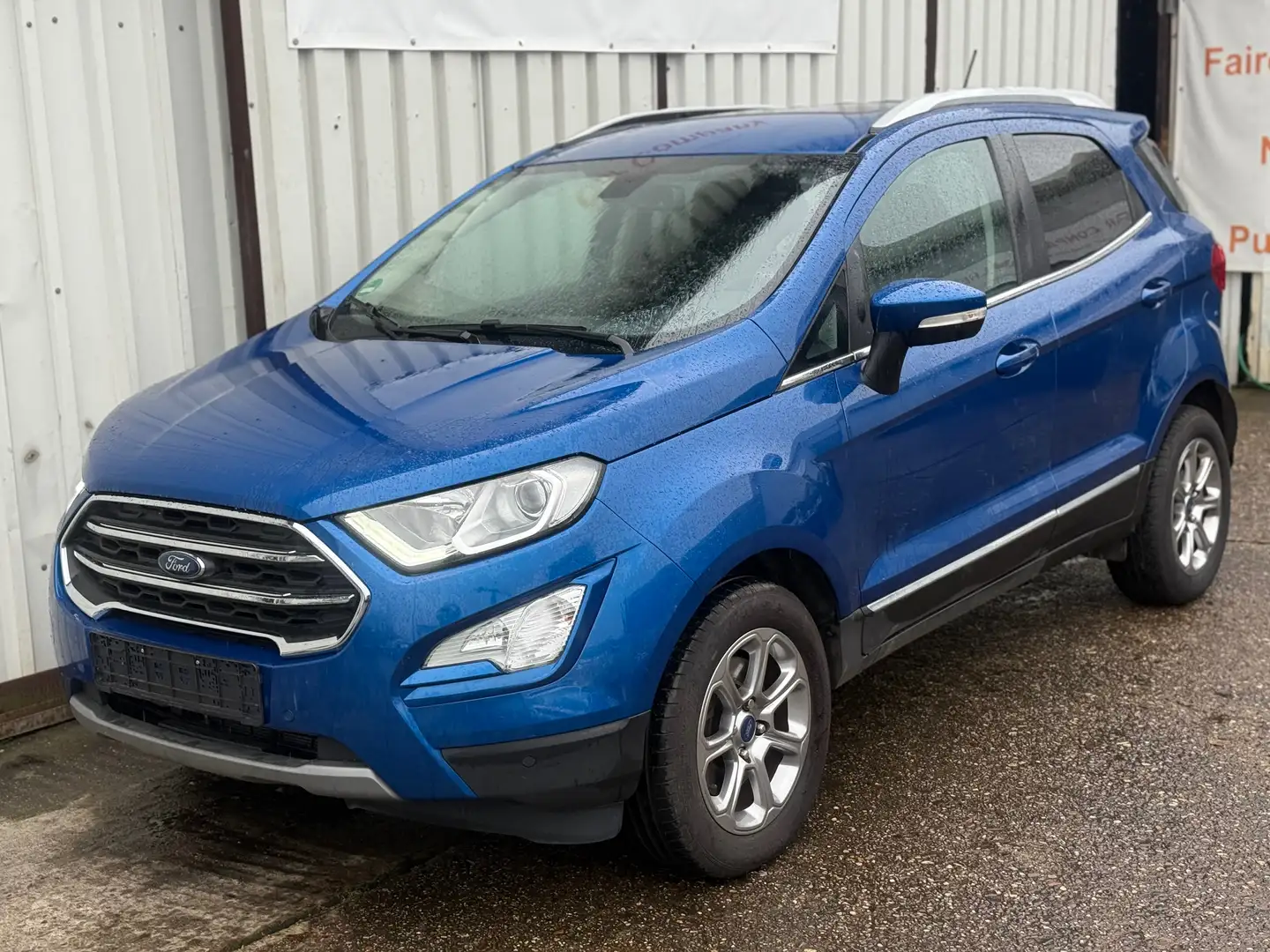 Ford EcoSport Titanium*1.Hand*Top Ausstattung*140PS*Schiebedach Blau - 2