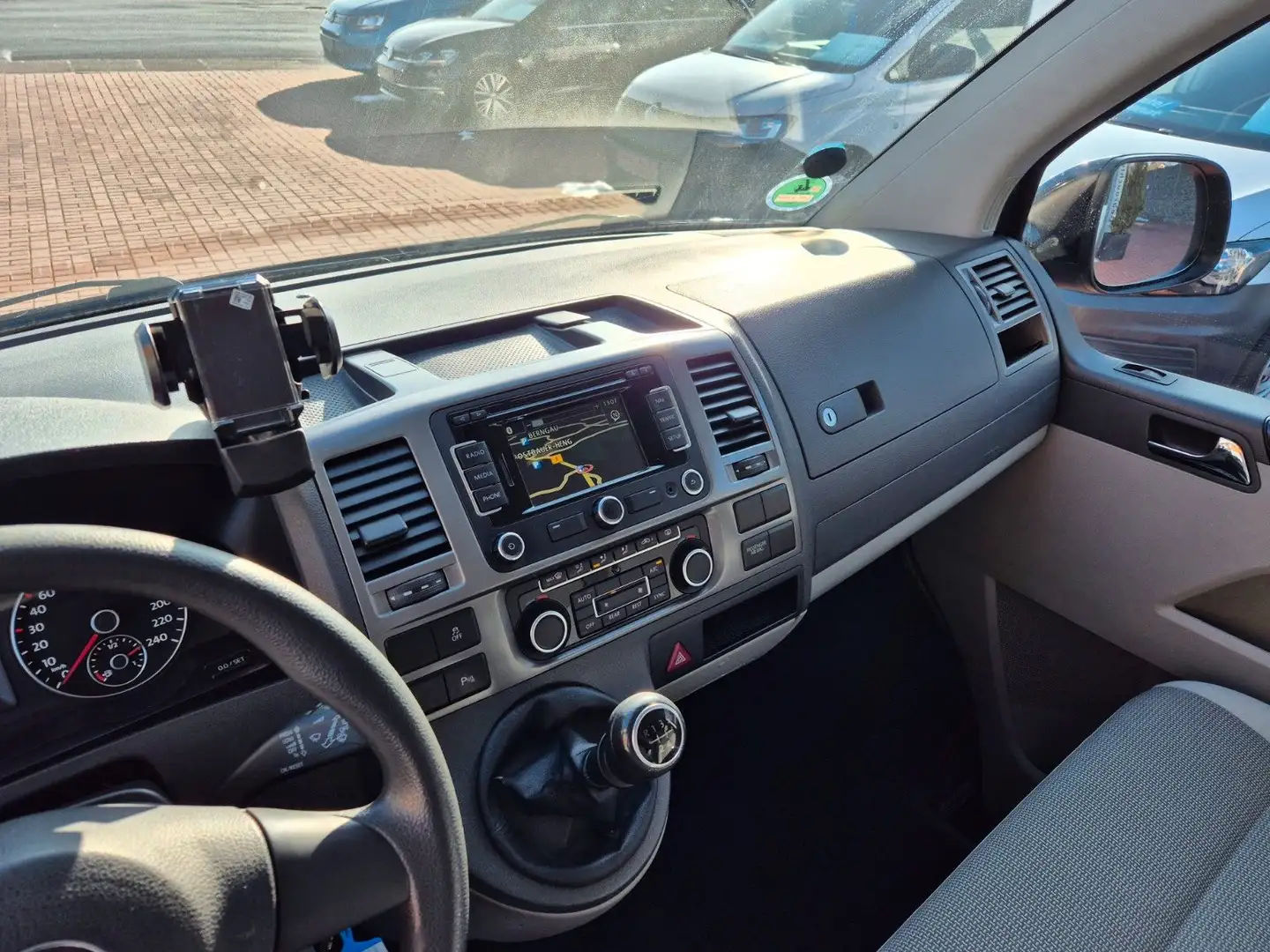 Volkswagen T5 Caravelle Caravelle Comf. lang, 2x Schiebet. Navi AHK 9 Si Noir - 2