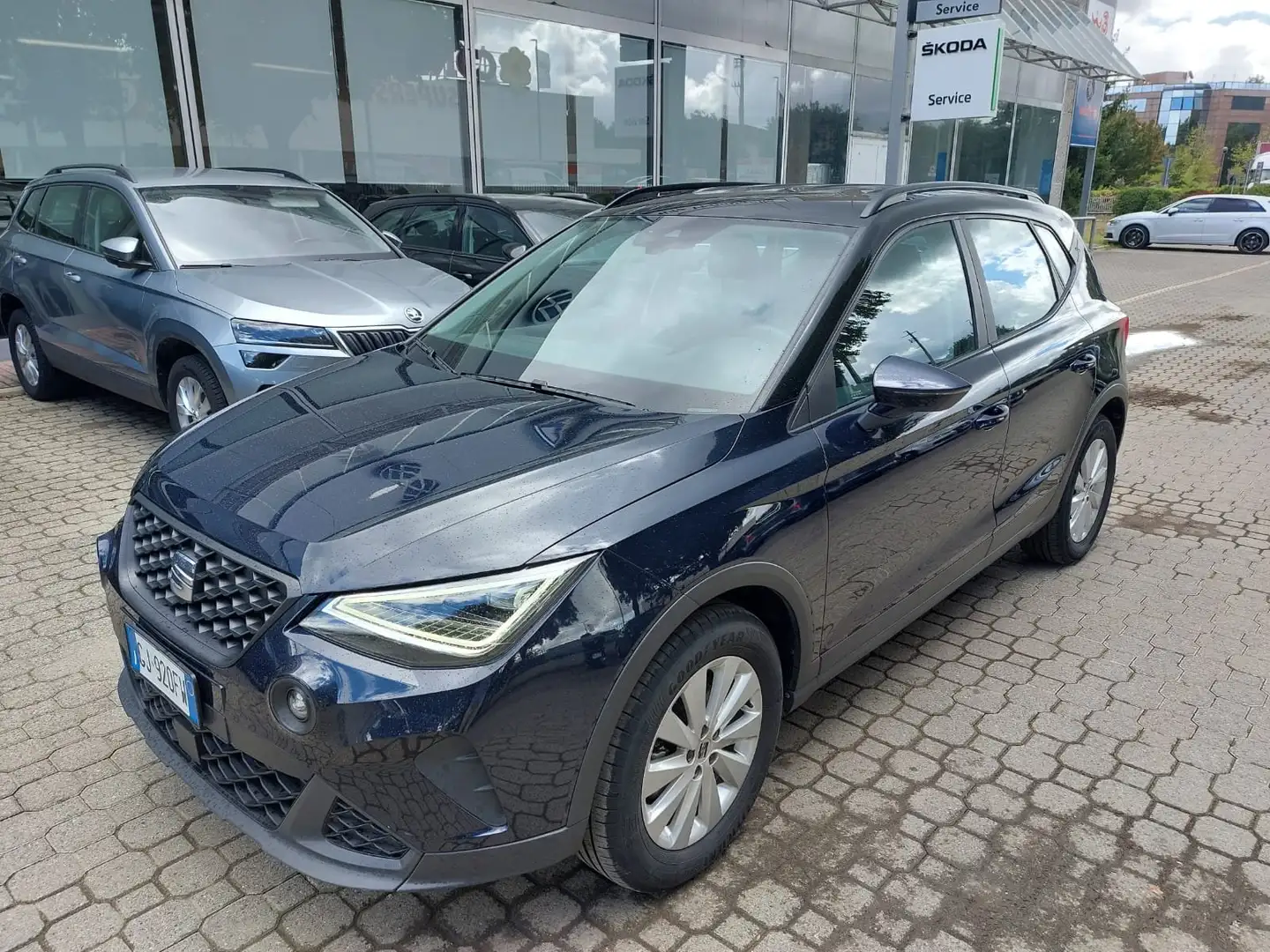 SEAT Arona Arona 1.0 tgi Style 90cv FULL LED OK Neopatentati Bleu - 2