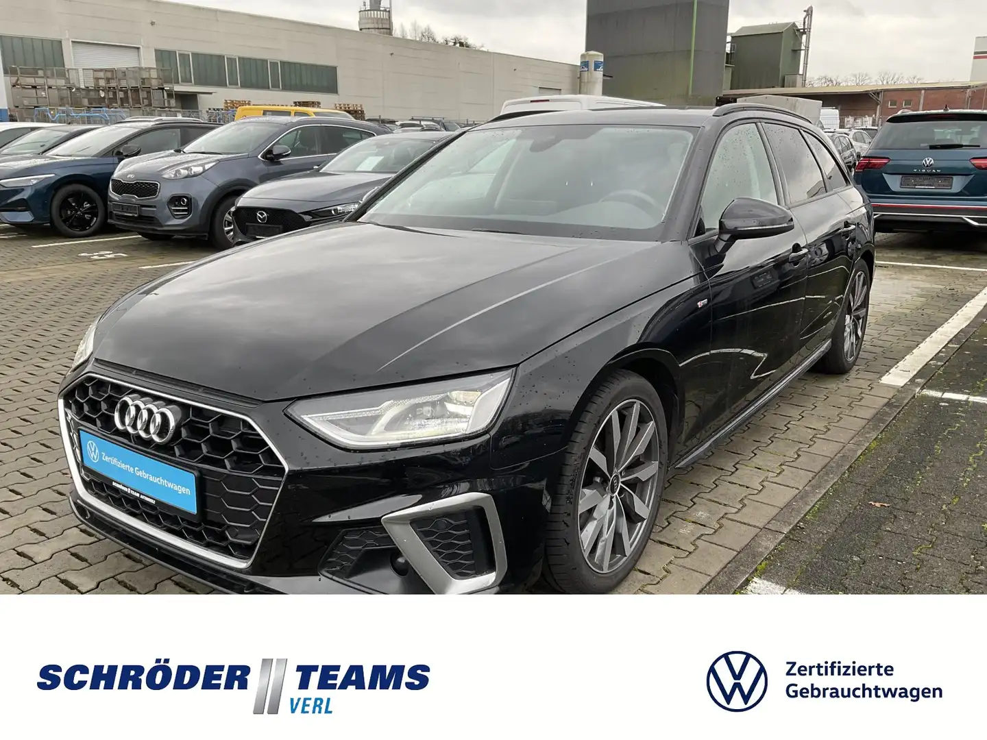 Audi A4 Avant 35 TDI S tronic S line Schwarz - 1