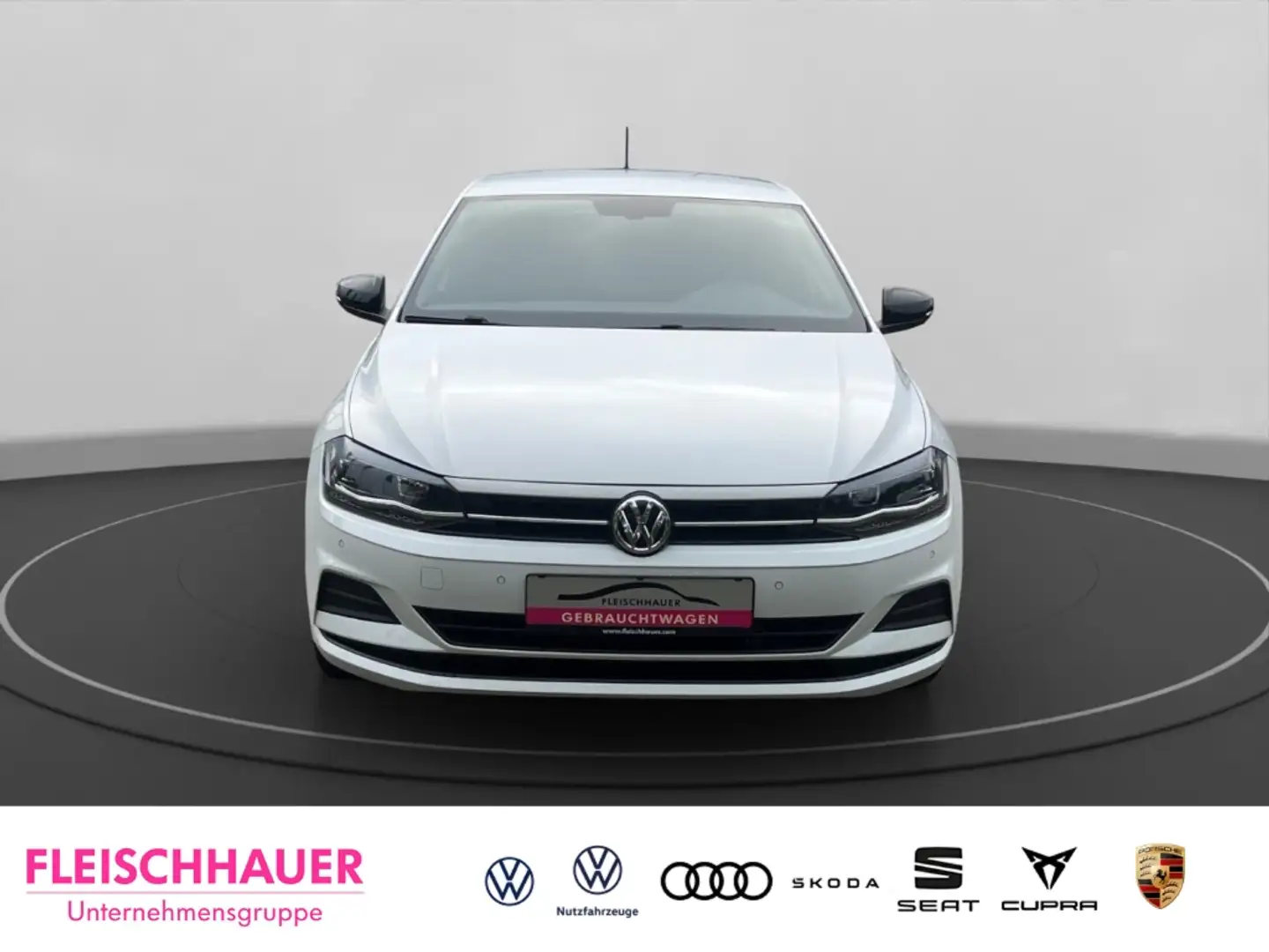Volkswagen Polo VI 1.0 TSI United LED Einparkhilfe vor-hinten Weiß - 2