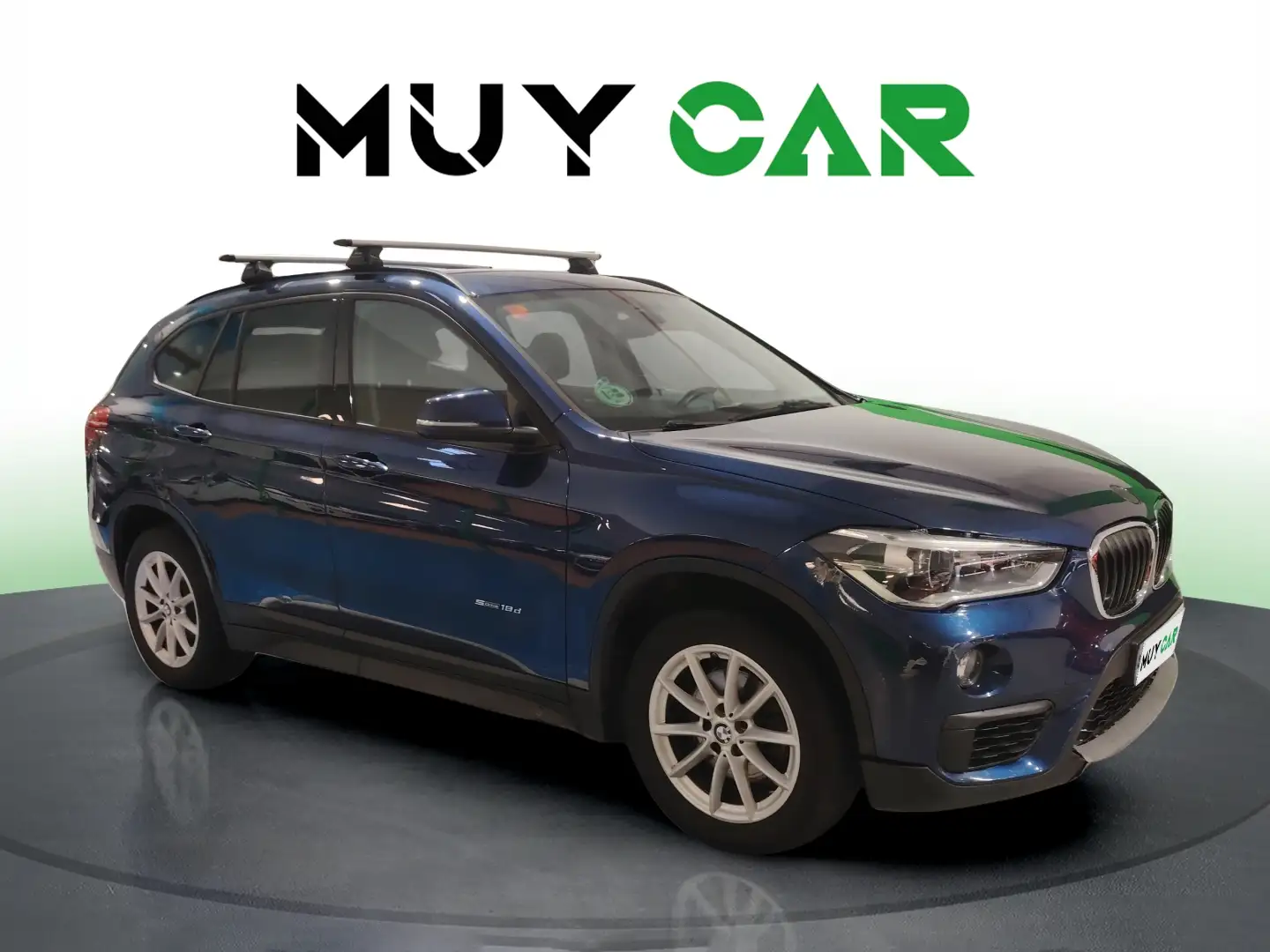 BMW X1 sDrive 18dA Azul - 1