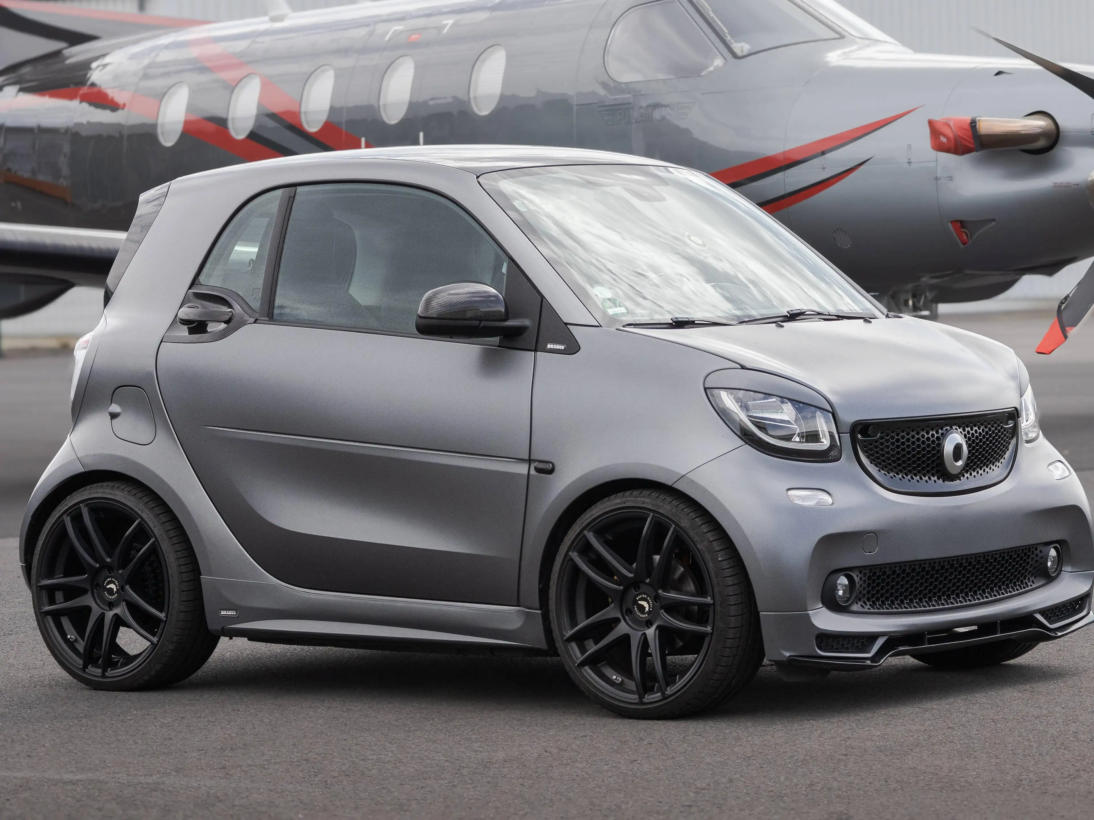 smart forTwo Brabus Optik, Automatik, 90PS, 18Zoll