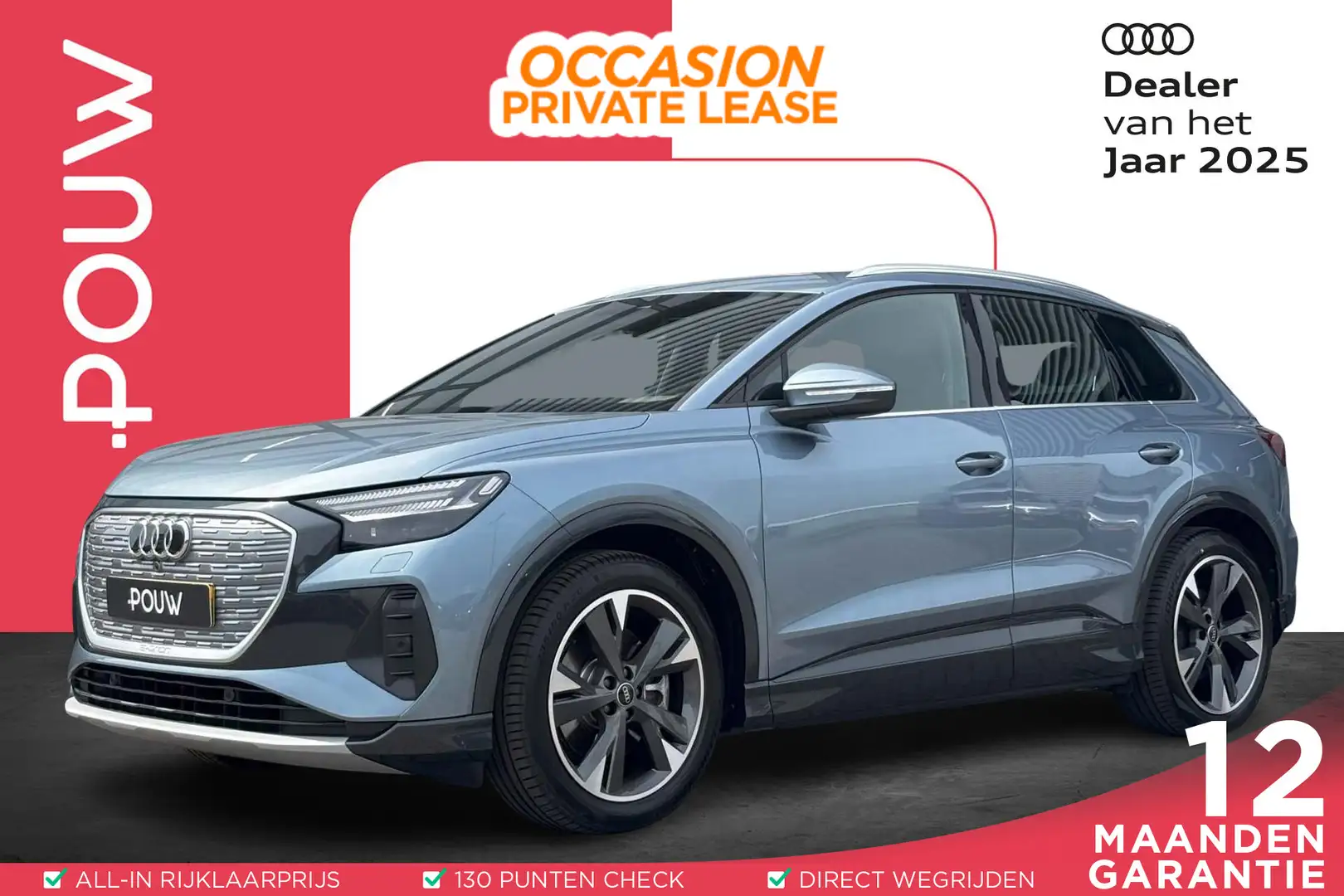 Audi Q4 e-tron 40 204pk Launch Edition Advanced Plus 77 kWh | SoH Azul - 1