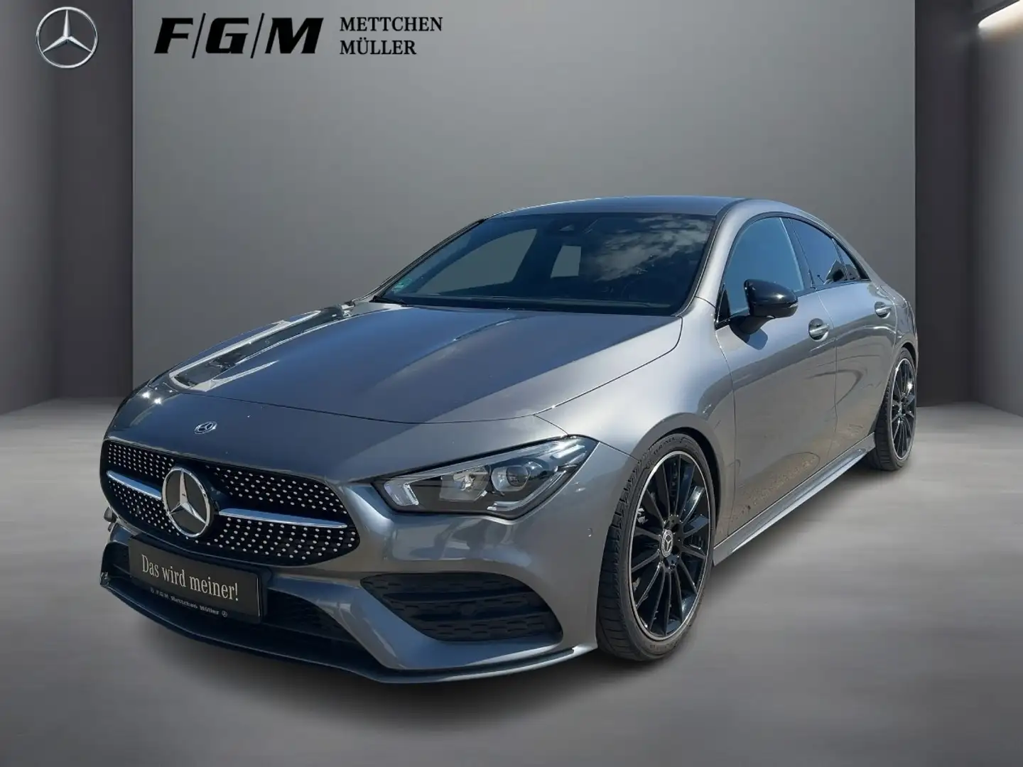 Mercedes-Benz CLA 250 AMG Line Night|Sitzhz|Kam|Keyless|LED Gris - 1