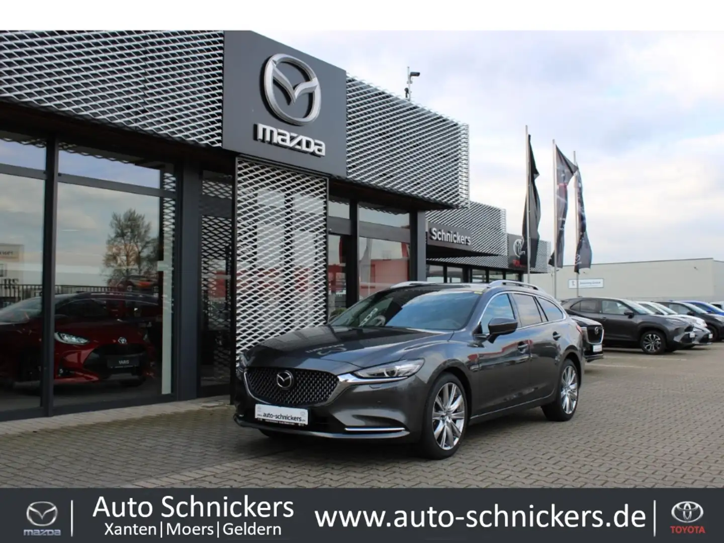 Mazda 6 SKYACTIV-G SOMO TAKUMI+NAPPA+GJ-RÄDER+AHK !! Gris - 1