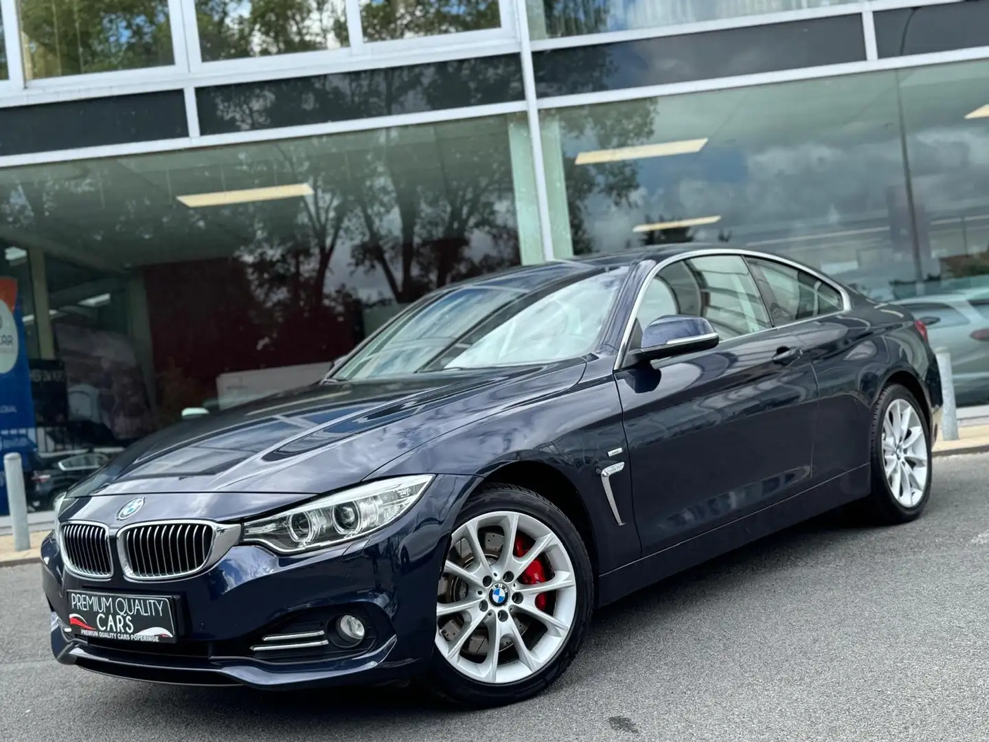 BMW 428 Coupé 428iXA / MEMORY SEATS / OPEN DAK / Bleu - 1