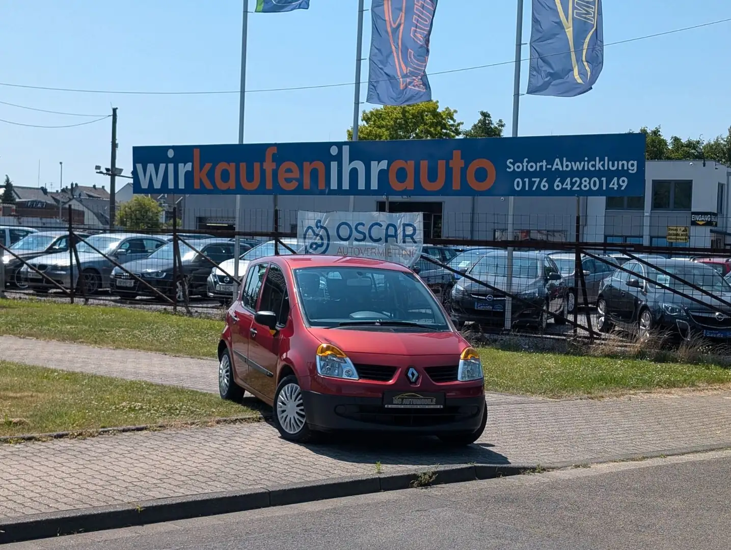Renault Modus Authentique*KLIMA*ZV-FUNK*RADIO-CD*AUX !! Czerwony - 1