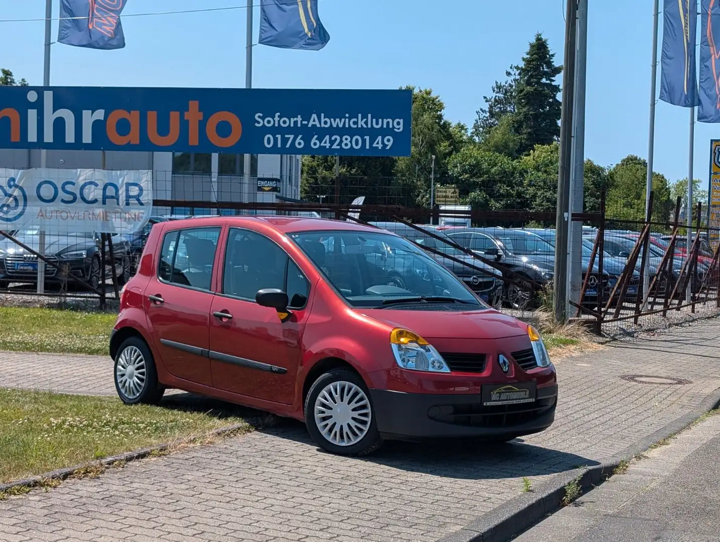 Renault Modus Authentique*KLIMA*ZV-FUNK*RADIO-CD*AUX !! Czerwony - 2