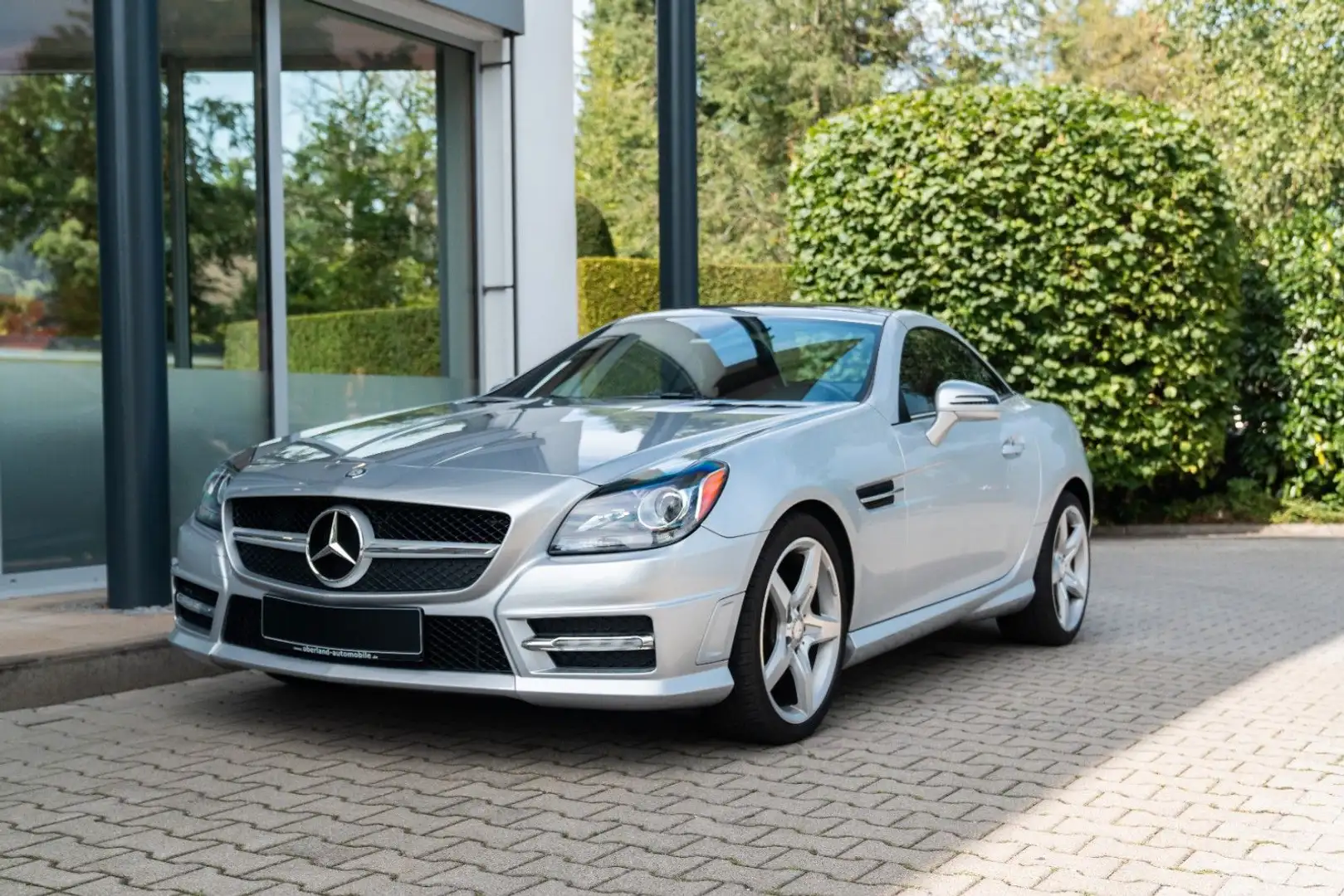 Mercedes-Benz SLK 350 BlueEfficiency/ AIRSCARF/ H&K/ PANO Argent - 1